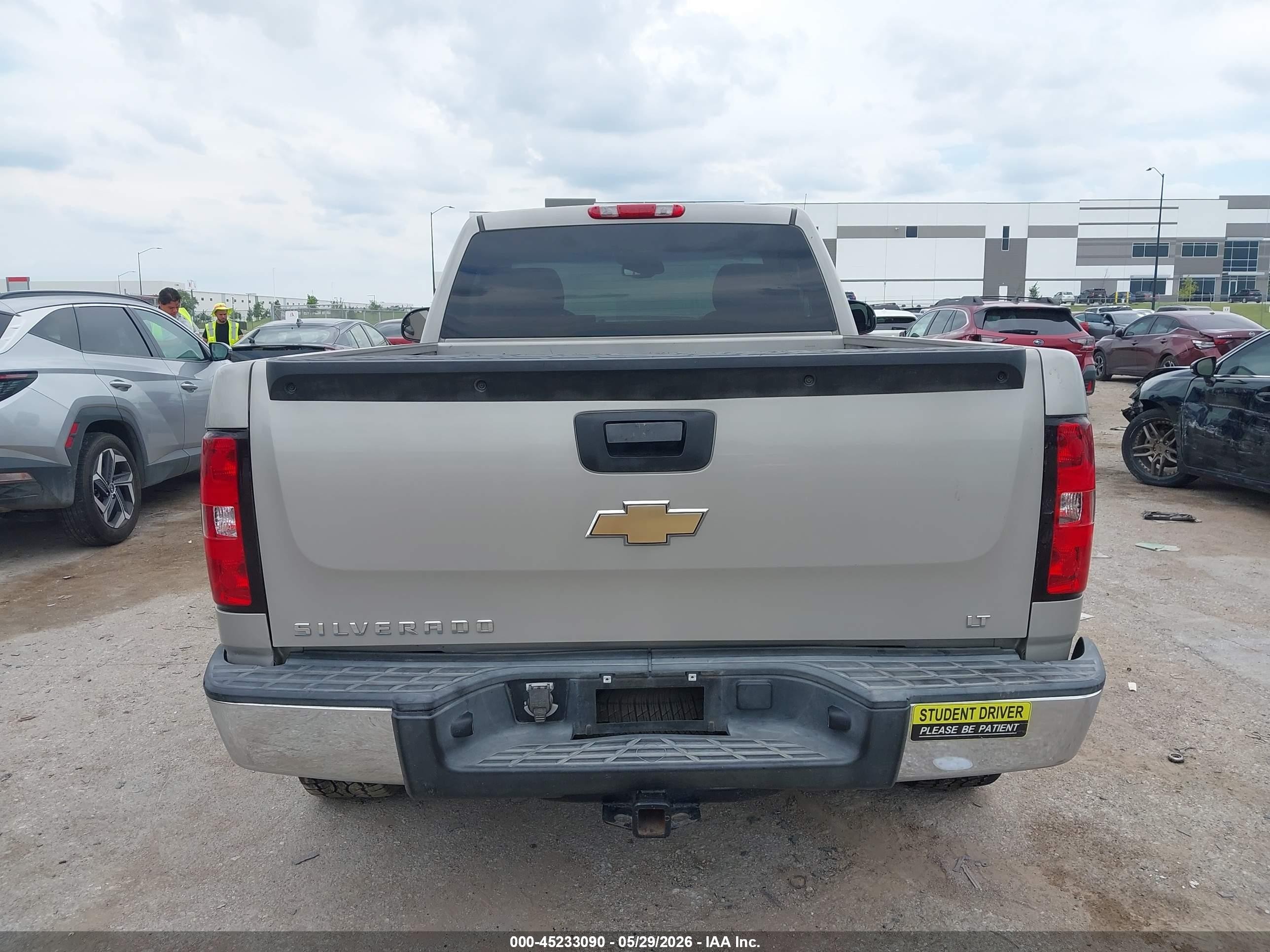 2007 Chevrolet Silverado 1500 Lt1 Gray vin: 1GCEC14057Z549213