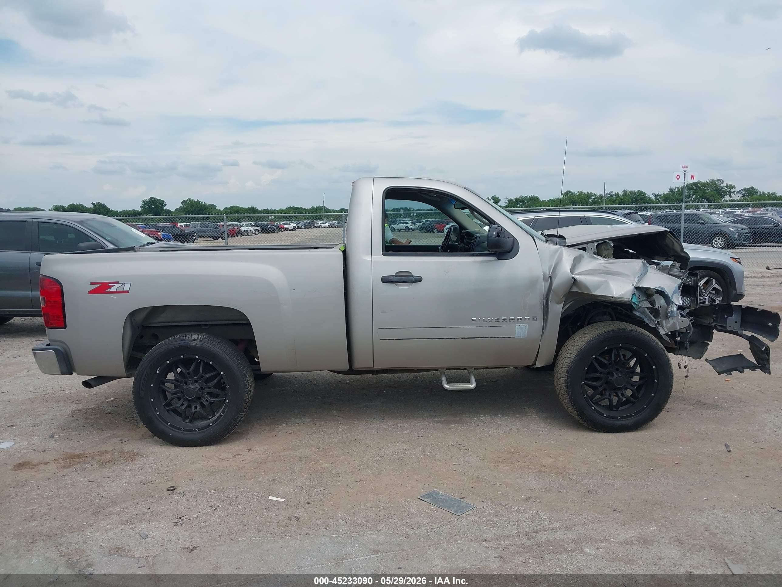 2007 Chevrolet Silverado 1500 Lt1 Gray vin: 1GCEC14057Z549213
