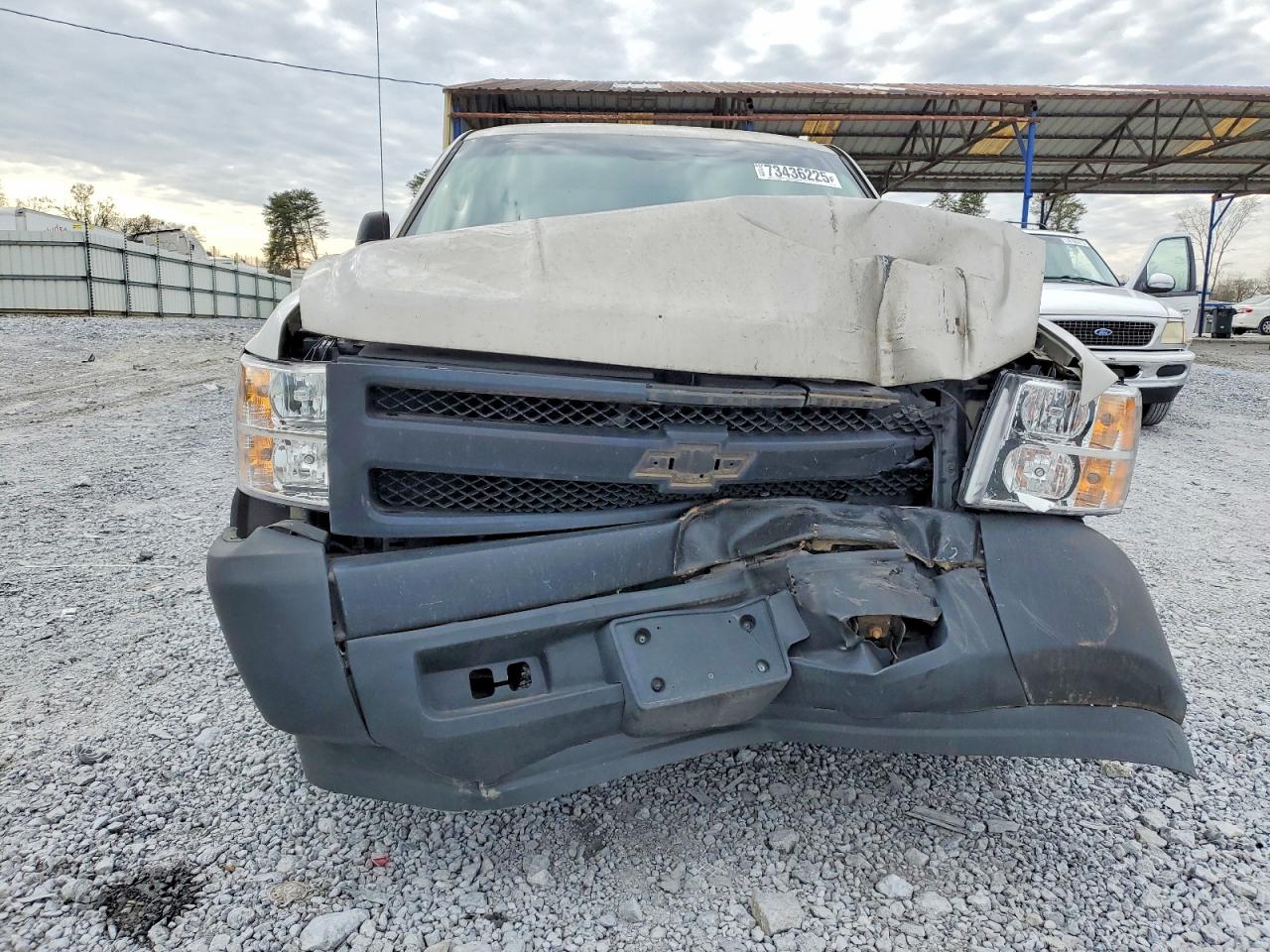 2007 Chevrolet Silverado C1500 Beige vin: 1GCEC14097E567253