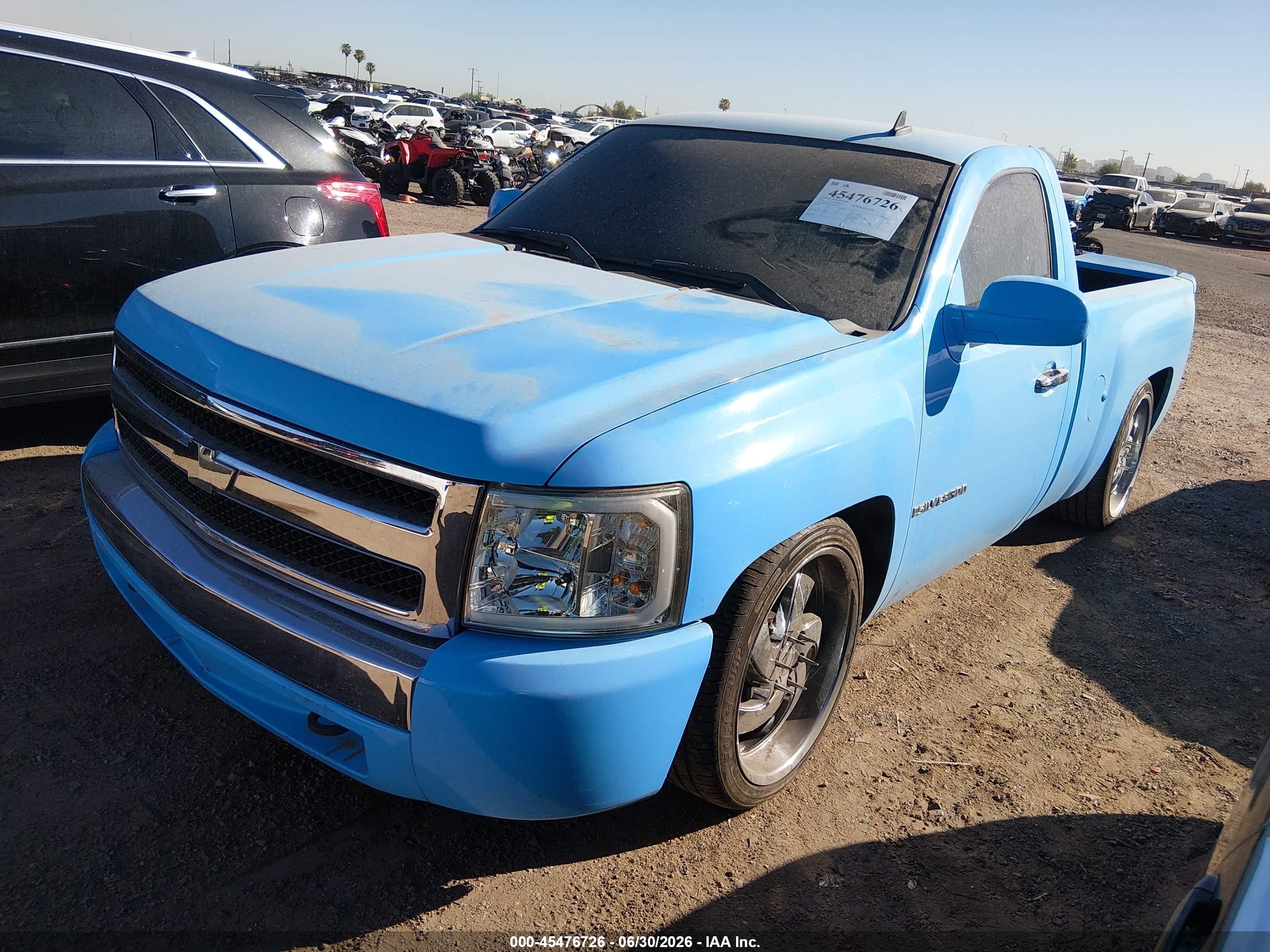 2008 Chevrolet Silverado 1500 Lt1 Blue vin: 1GCEC14C08Z189957