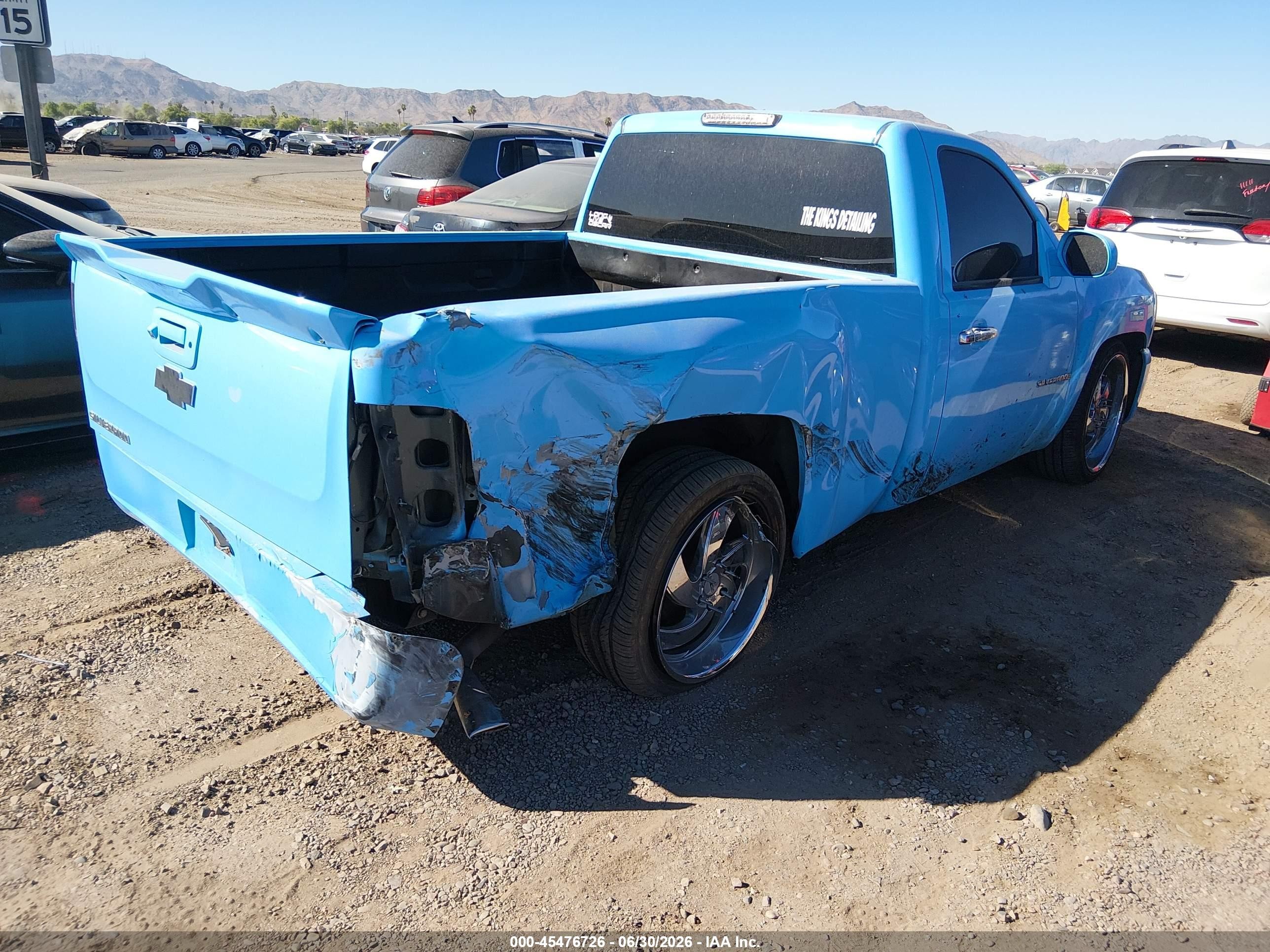 2008 Chevrolet Silverado 1500 Lt1 Blue vin: 1GCEC14C08Z189957