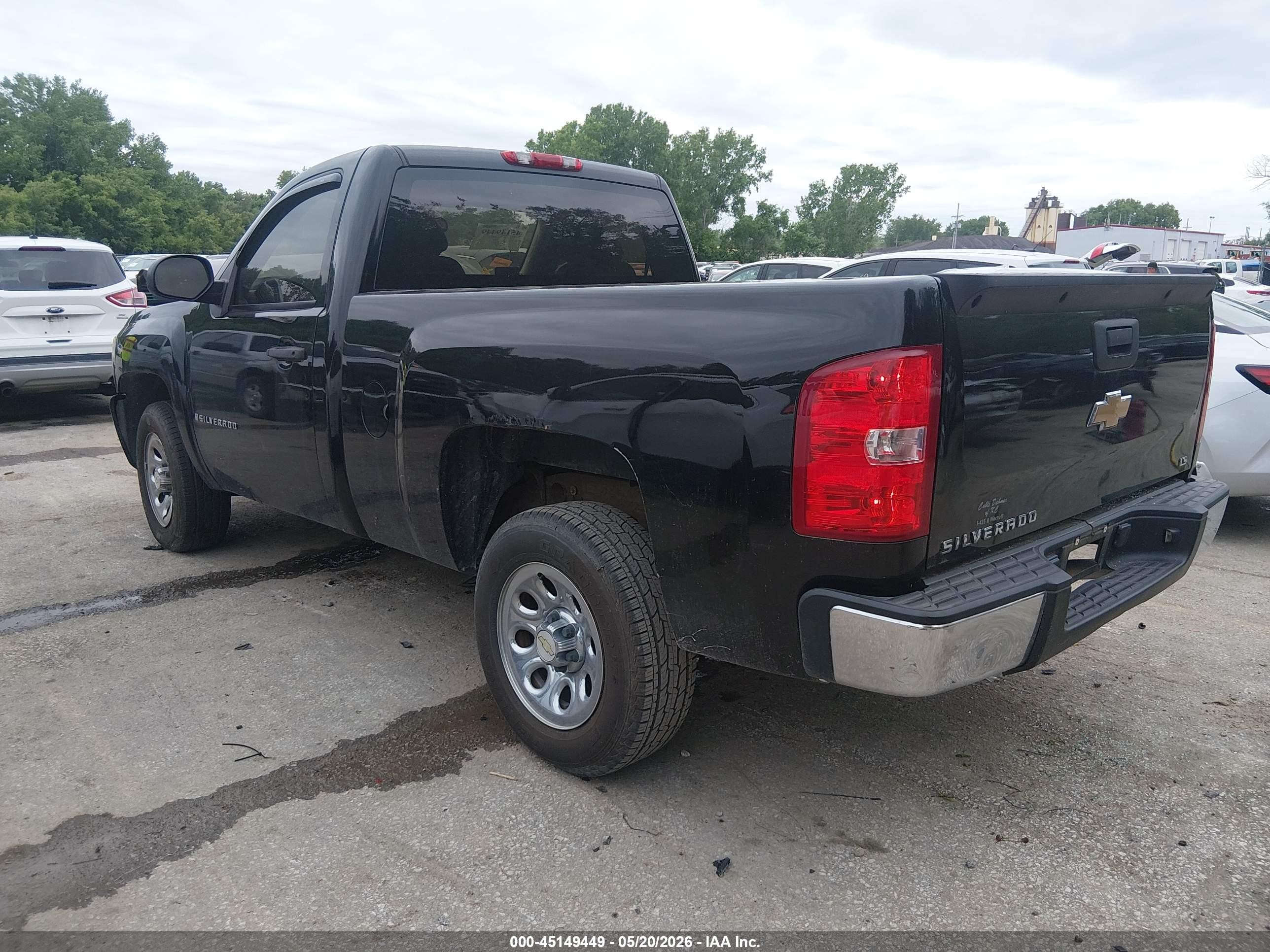 2009 Chevrolet Silverado 1500 Work Truck Black vin: 1GCEC14C09Z212851