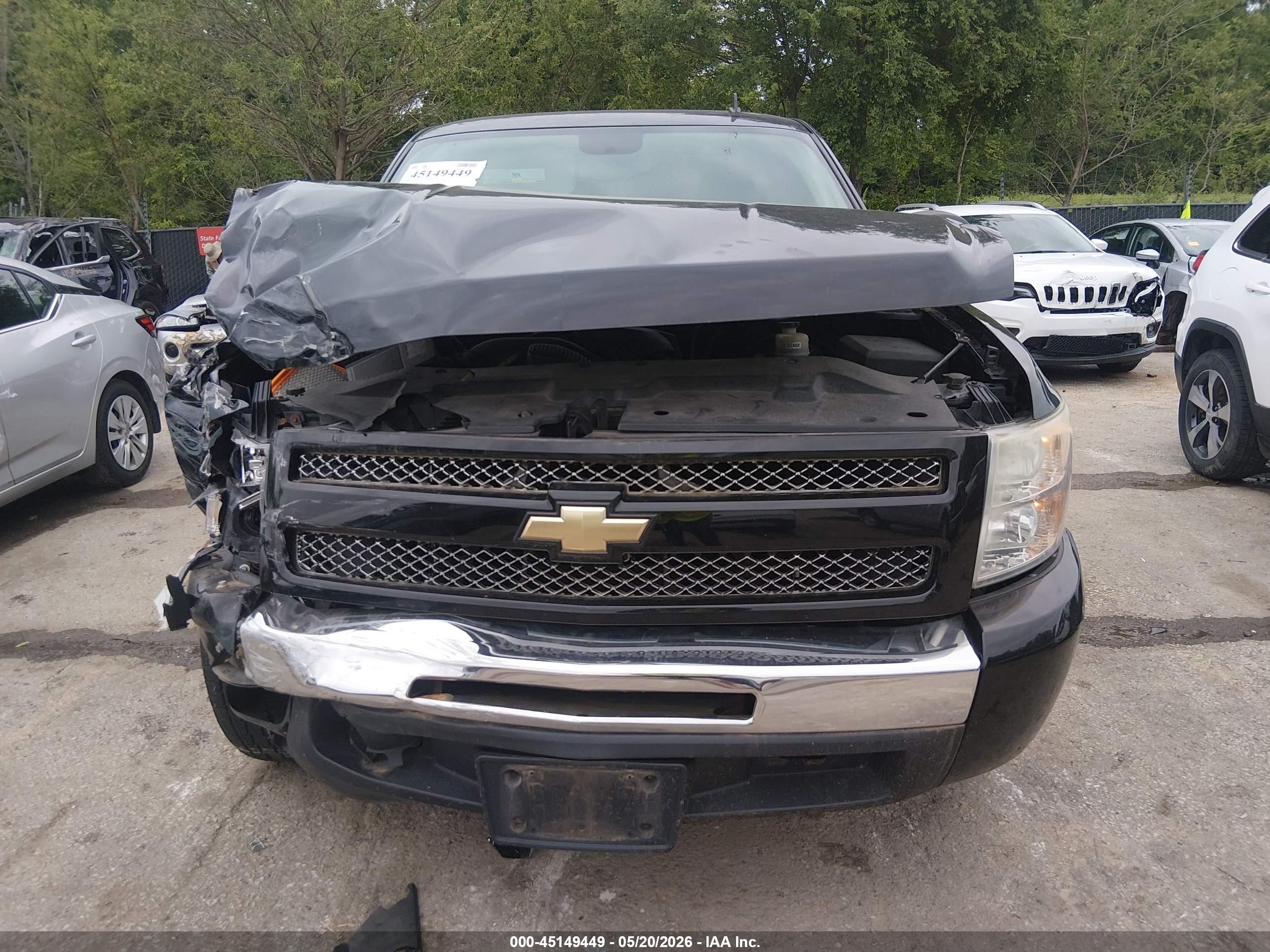 2009 Chevrolet Silverado 1500 Work Truck Black vin: 1GCEC14C09Z212851