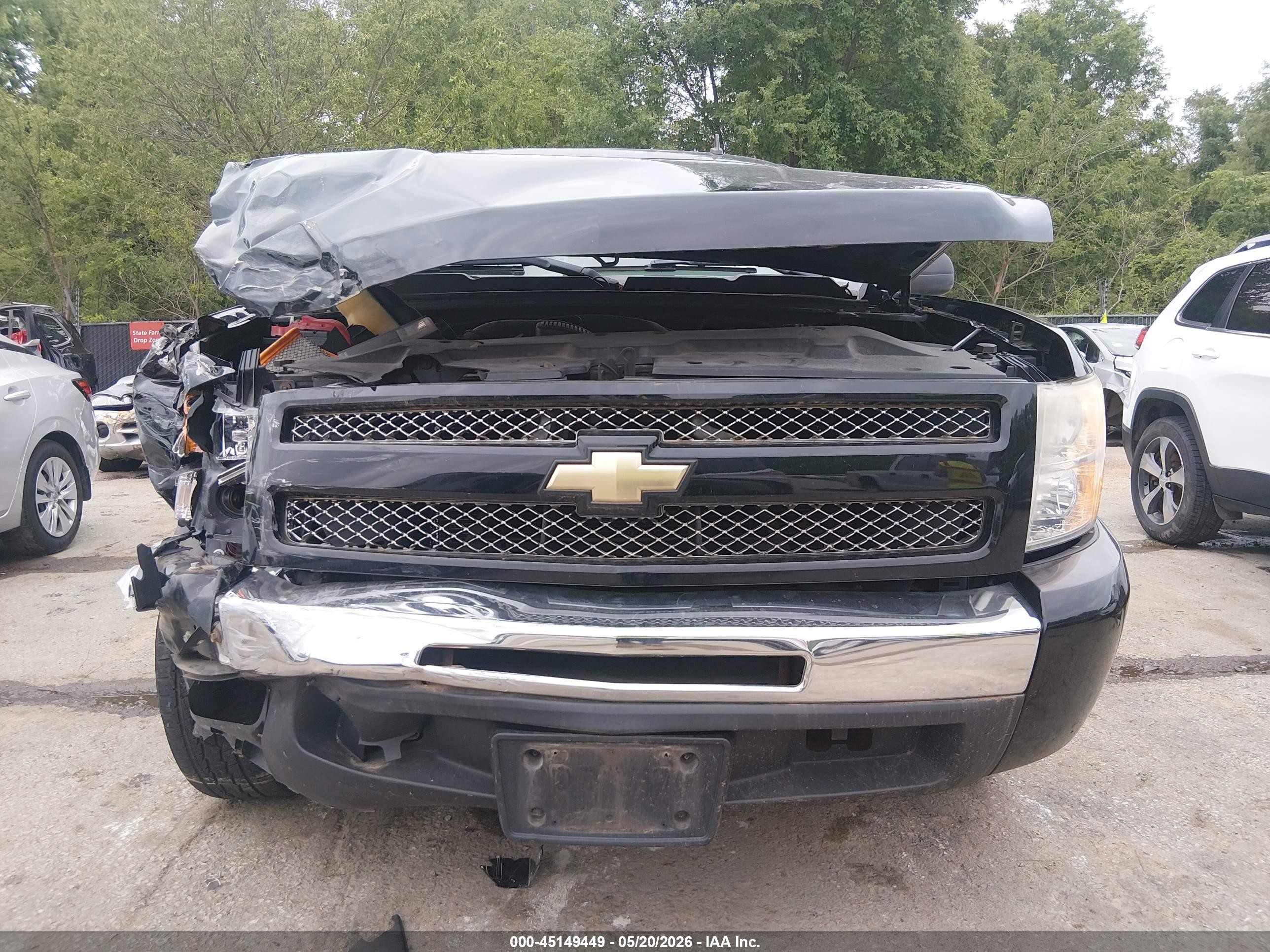 2009 Chevrolet Silverado 1500 Work Truck Black vin: 1GCEC14C09Z212851