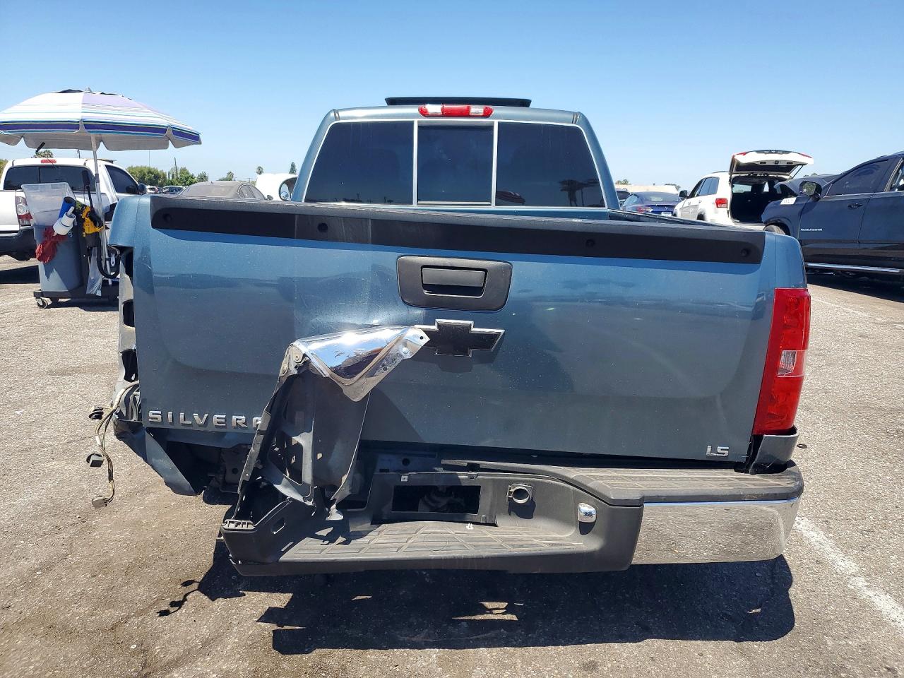 2008 Chevrolet Silverado C1500 Синий vin: 1GCEC14C18Z117035