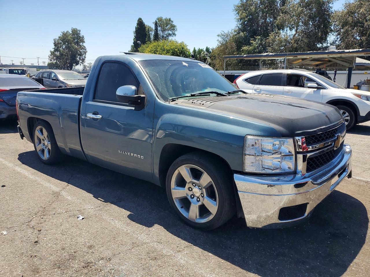 2008 Chevrolet Silverado C1500 Синий vin: 1GCEC14C18Z117035