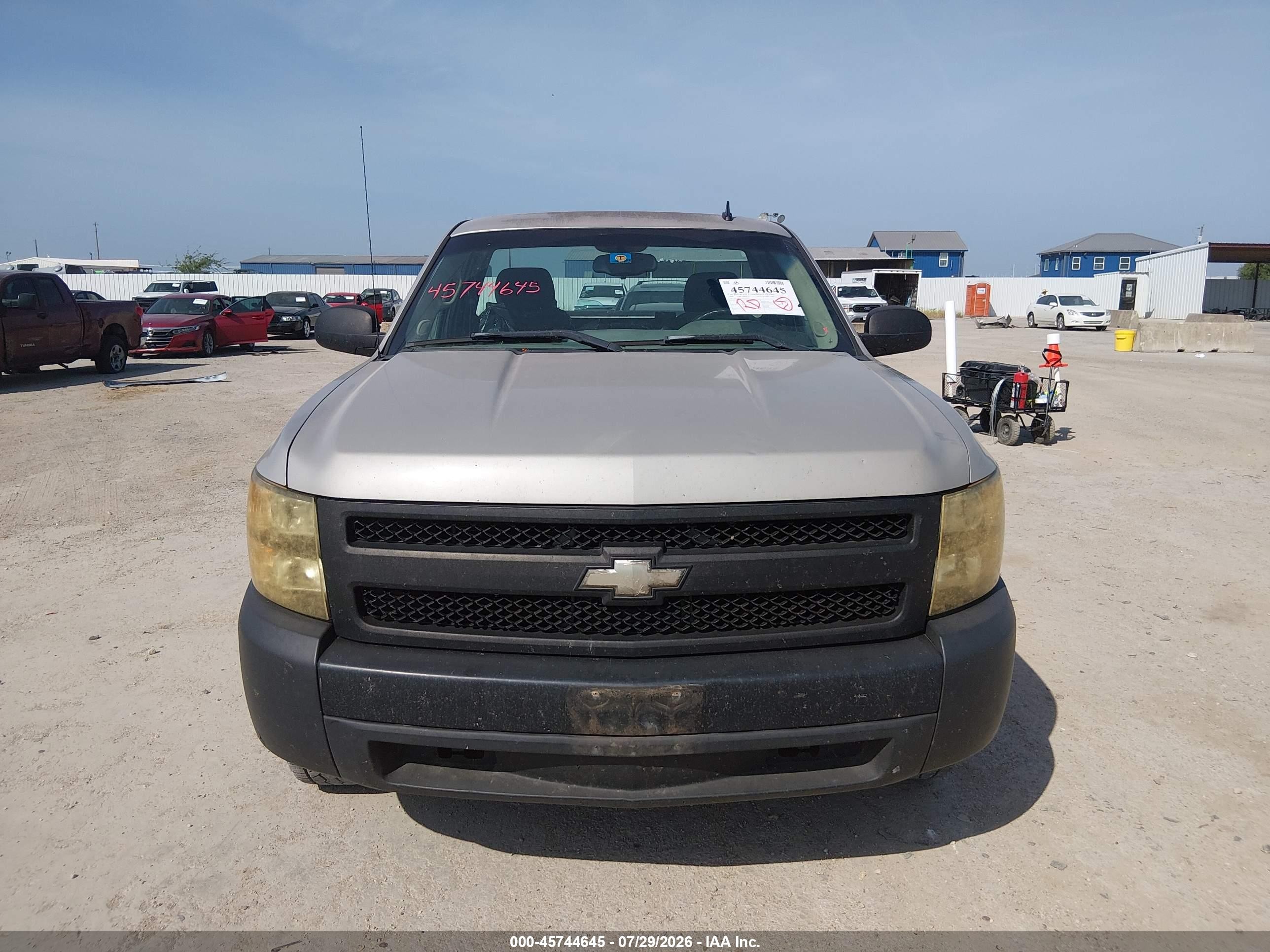 2008 Chevrolet Silverado 1500 Work Truck Tan vin: 1GCEC14C18Z184881
