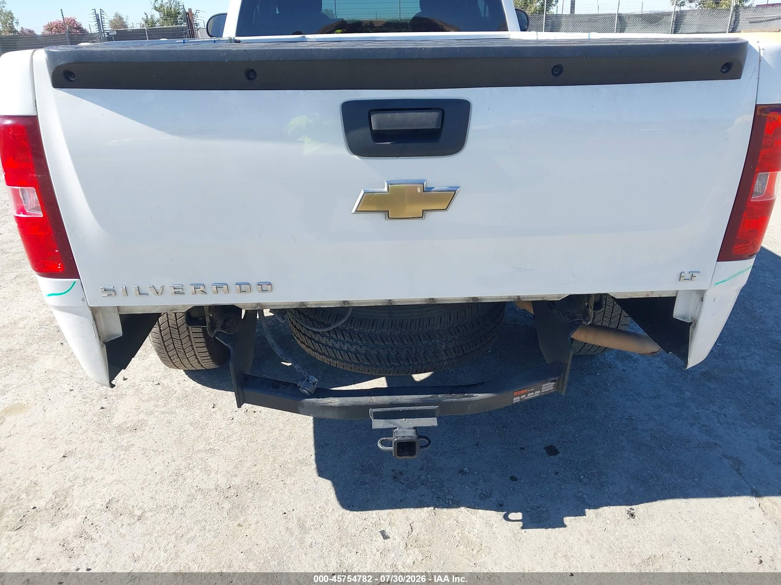 2007 Chevrolet Silverado 1500 Lt1 White vin: 1GCEC14C27E533679