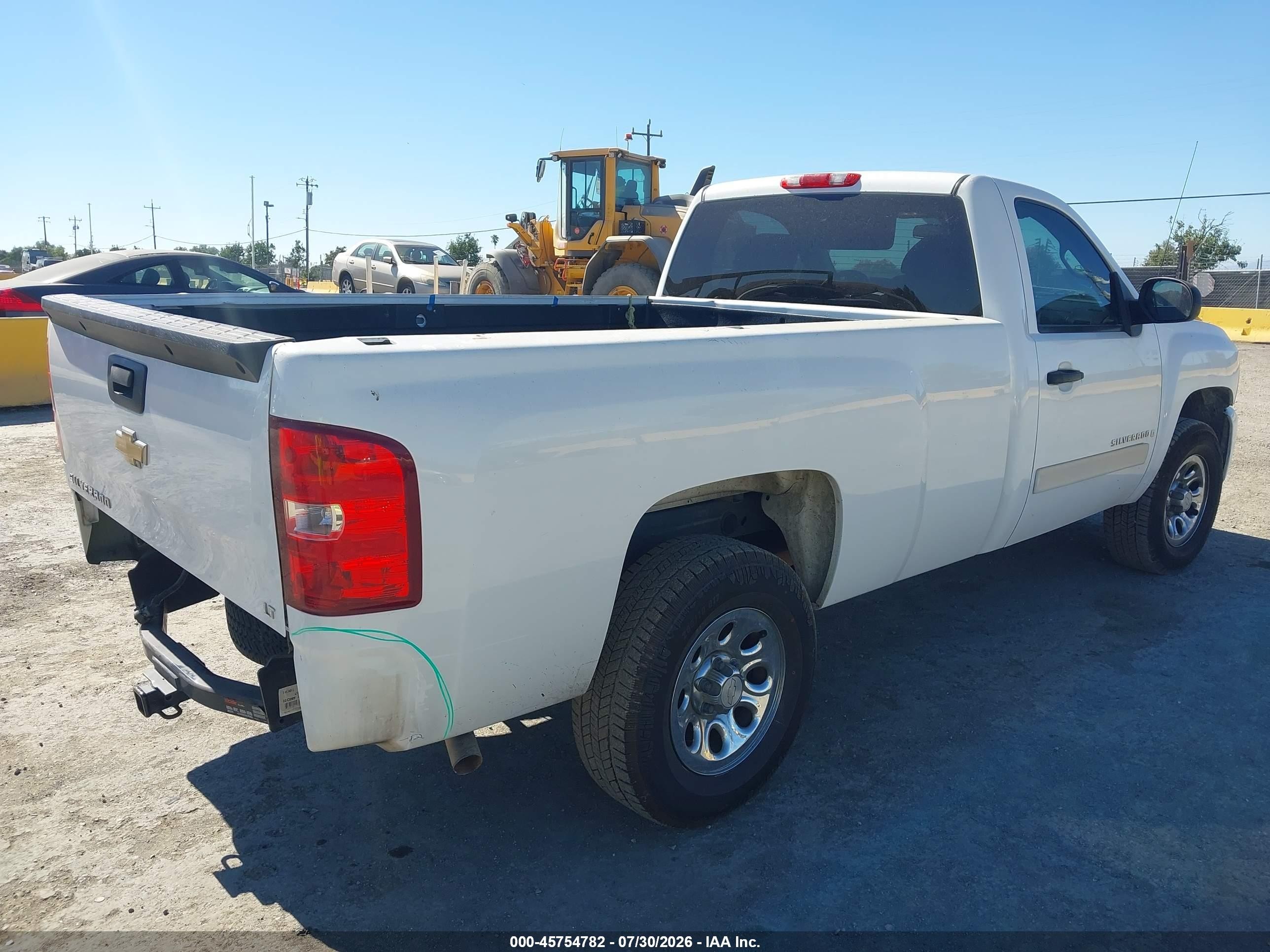 2007 Chevrolet Silverado 1500 Lt1 White vin: 1GCEC14C27E533679