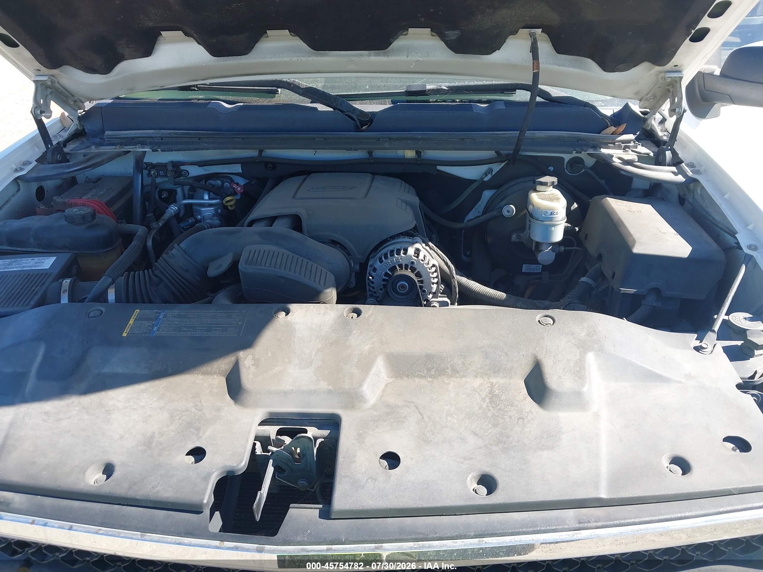 2007 Chevrolet Silverado 1500 Lt1 White vin: 1GCEC14C27E533679