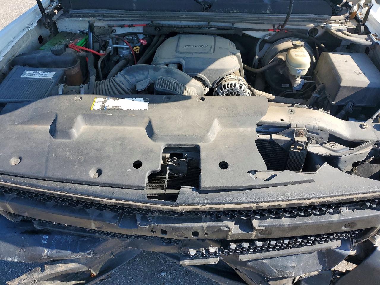 2007 Chevrolet Silverado C1500 White vin: 1GCEC14C27Z539569