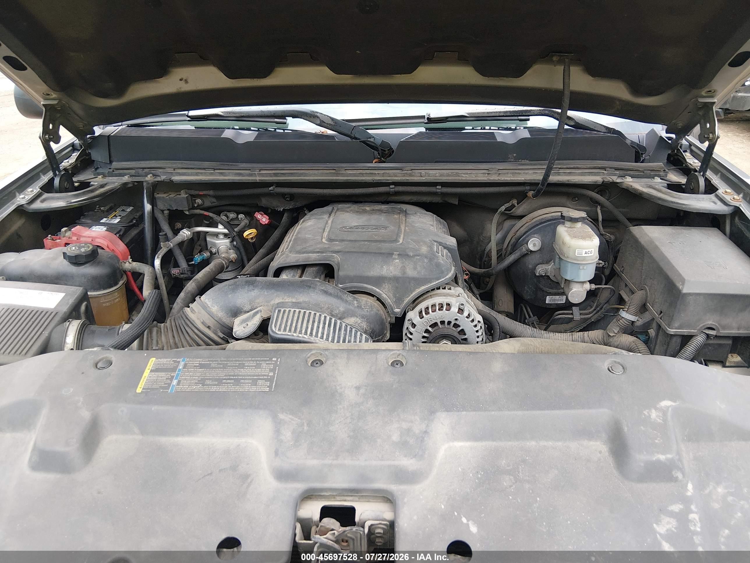 2007 Chevrolet Silverado 1500 Lt1 Gray vin: 1GCEC14C27Z566142