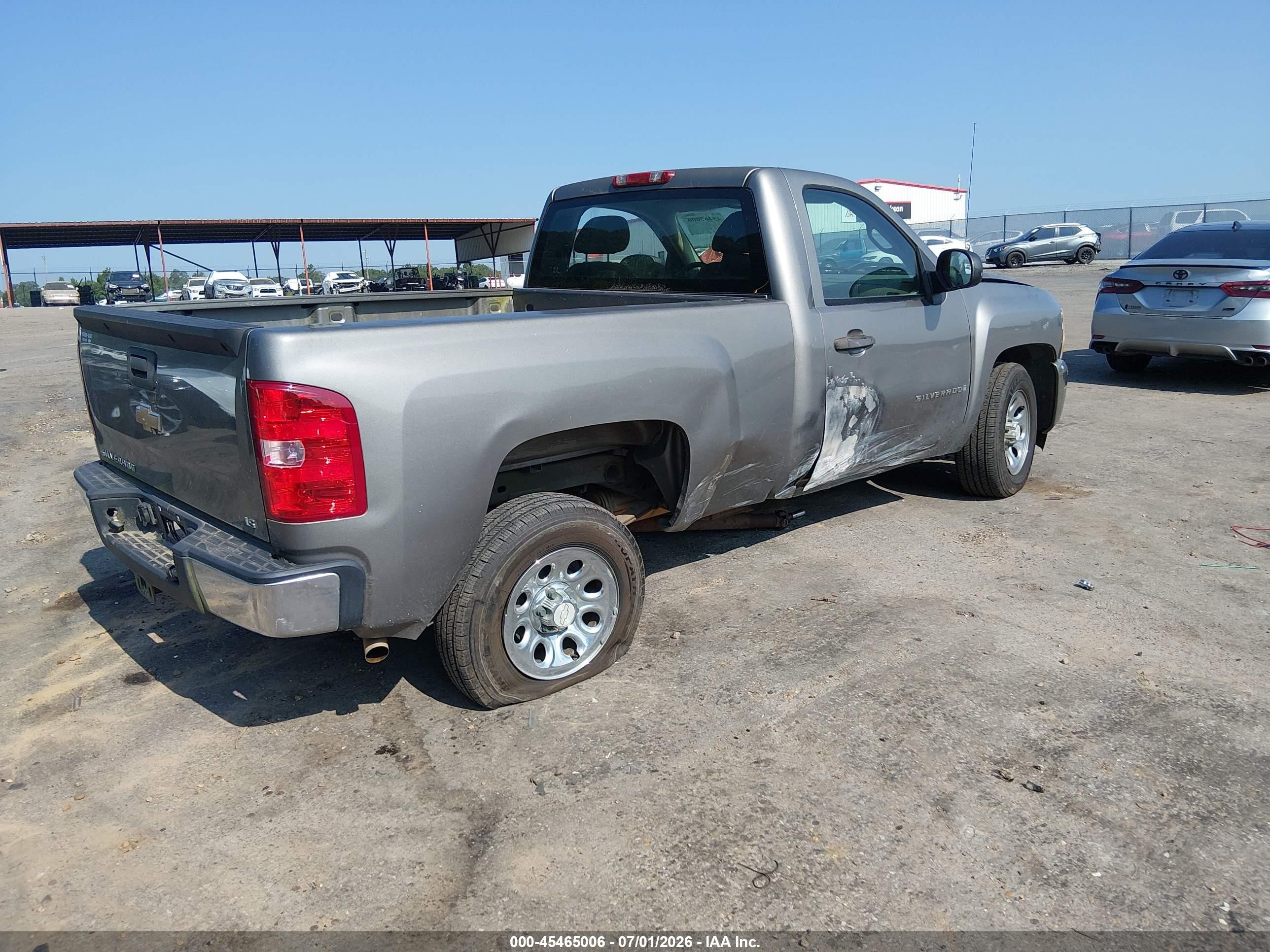 2008 Chevrolet Silverado 1500 Work Truck Gray vin: 1GCEC14C28Z158242