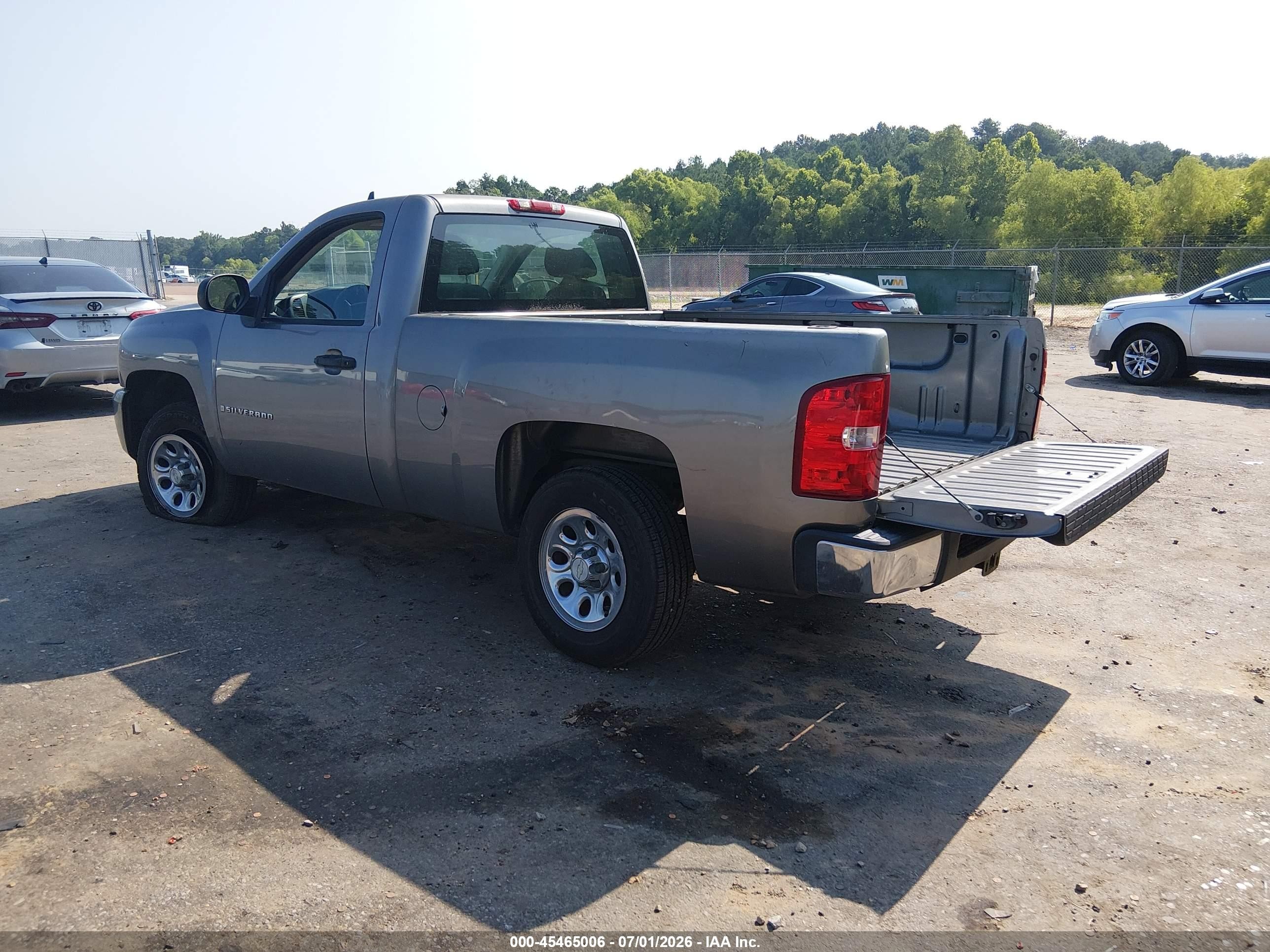 2008 Chevrolet Silverado 1500 Work Truck Gray vin: 1GCEC14C28Z158242