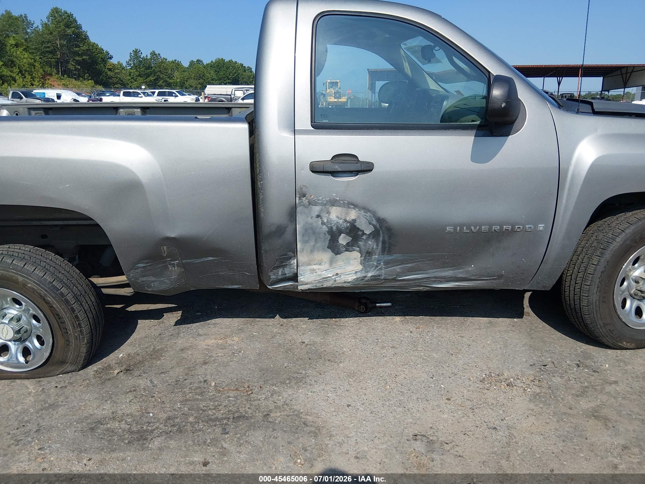 2008 Chevrolet Silverado 1500 Work Truck Gray vin: 1GCEC14C28Z158242