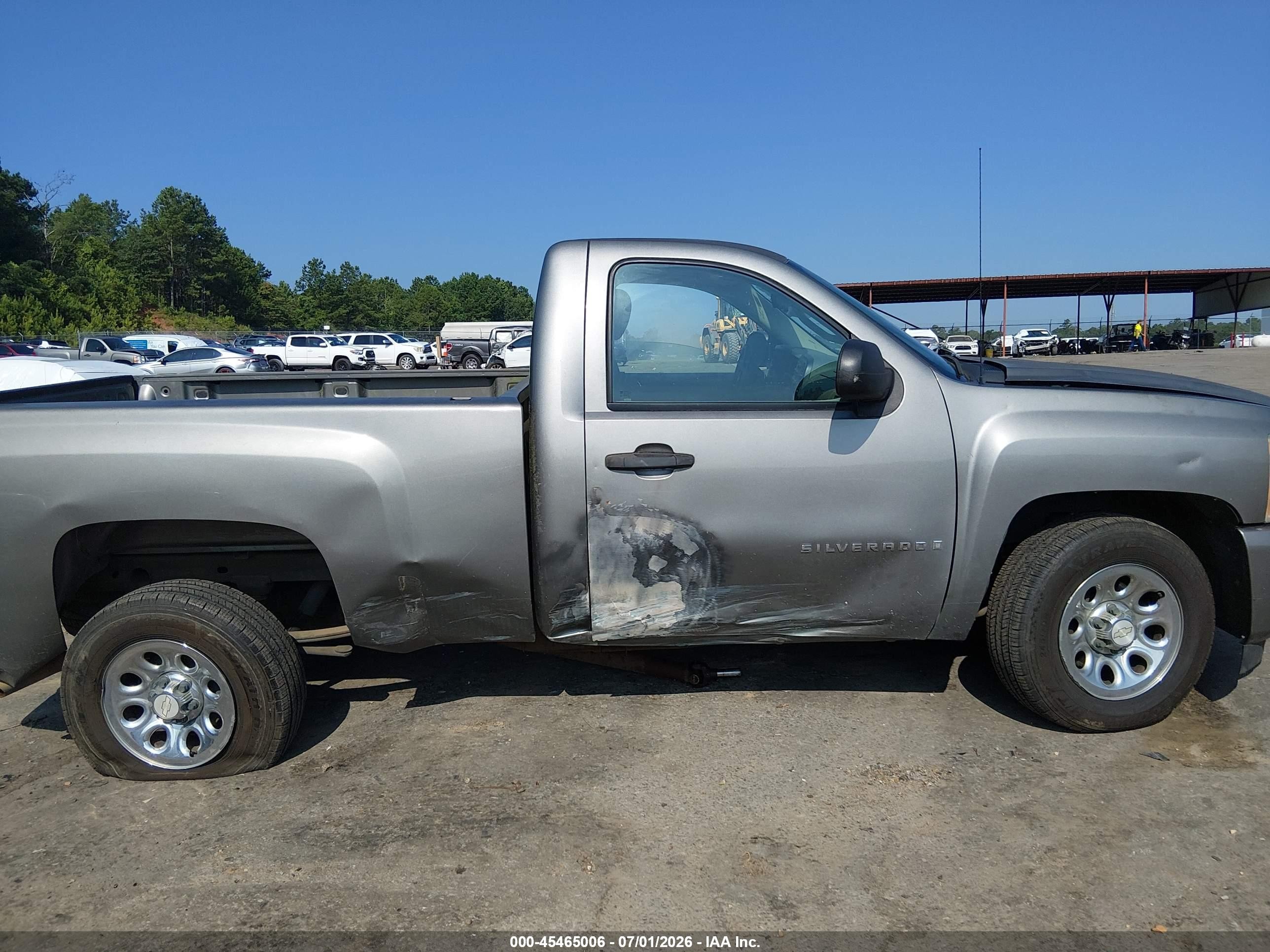 2008 Chevrolet Silverado 1500 Work Truck Gray vin: 1GCEC14C28Z158242