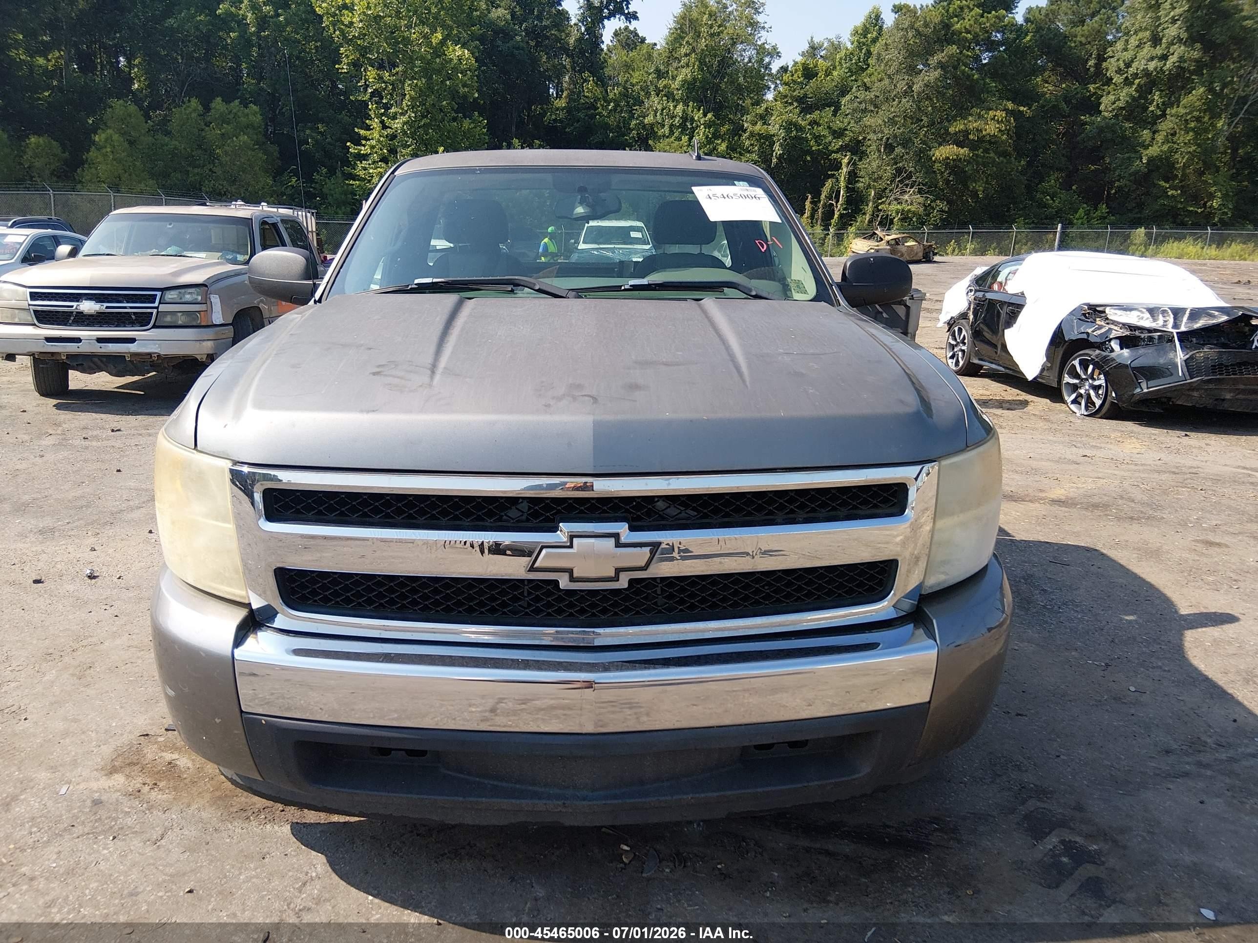 2008 Chevrolet Silverado 1500 Work Truck Gray vin: 1GCEC14C28Z158242