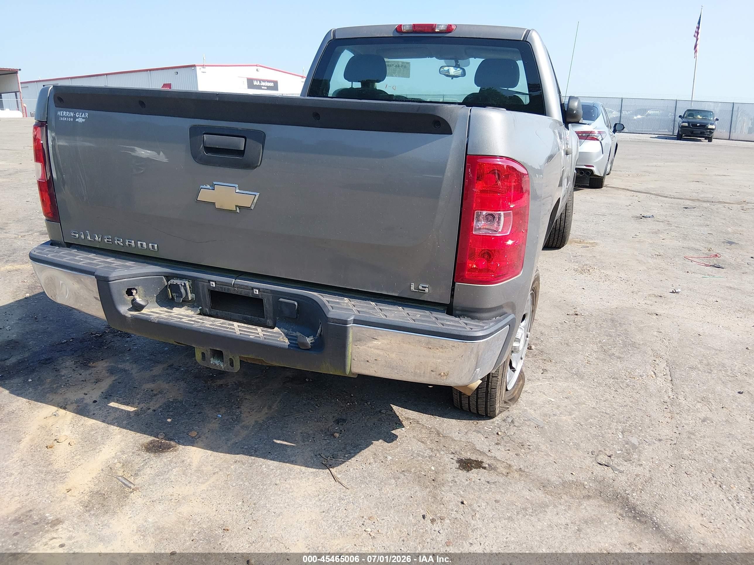 2008 Chevrolet Silverado 1500 Work Truck Gray vin: 1GCEC14C28Z158242