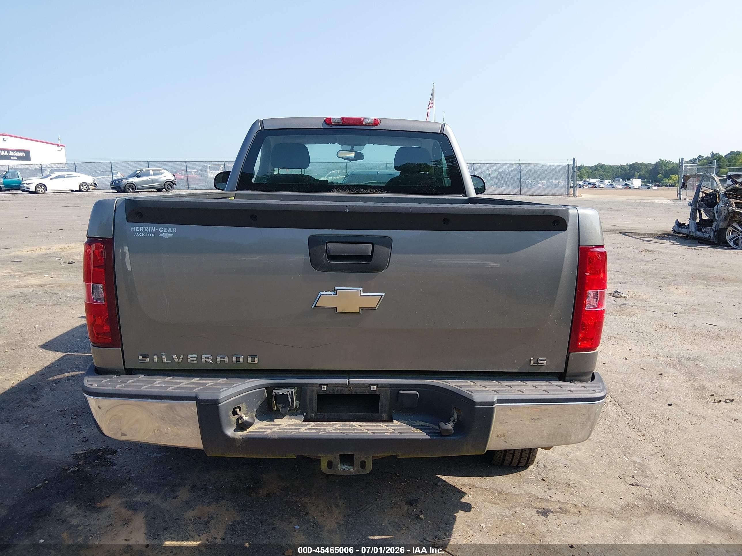 2008 Chevrolet Silverado 1500 Work Truck Gray vin: 1GCEC14C28Z158242
