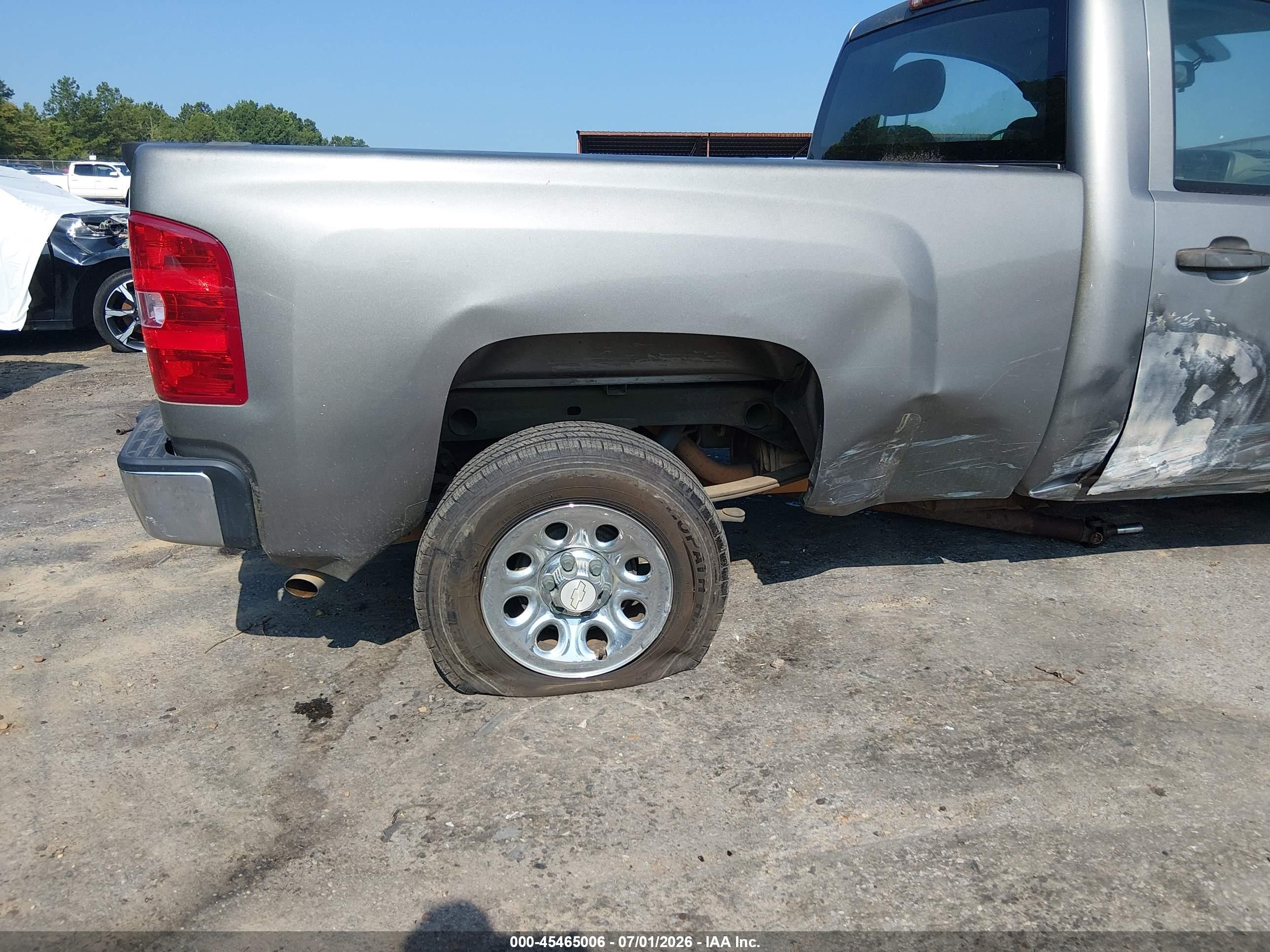 2008 Chevrolet Silverado 1500 Work Truck Gray vin: 1GCEC14C28Z158242
