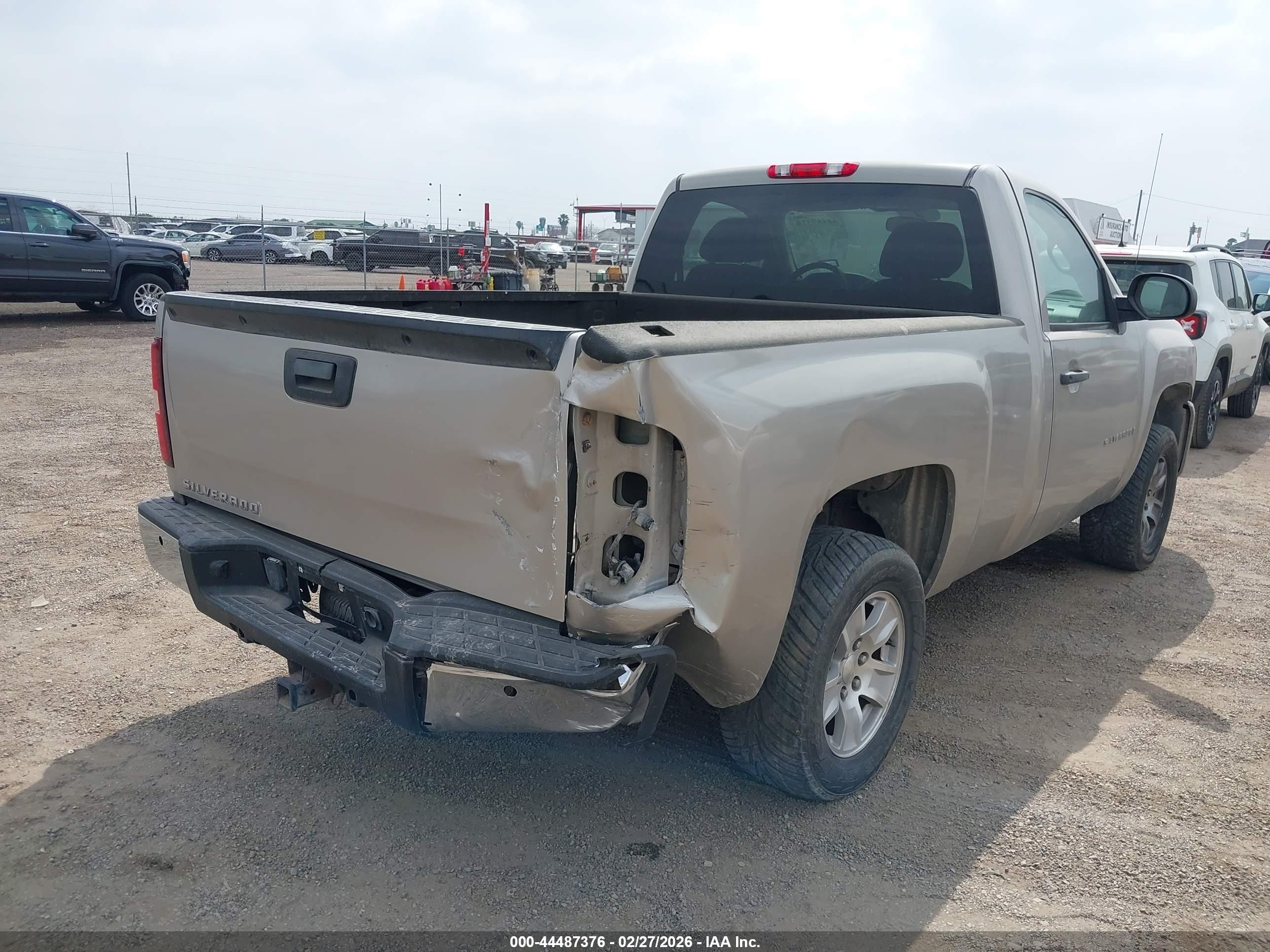 2008 Chevrolet Silverado 1500 Work Truck Silver vin: 1GCEC14C48Z262991