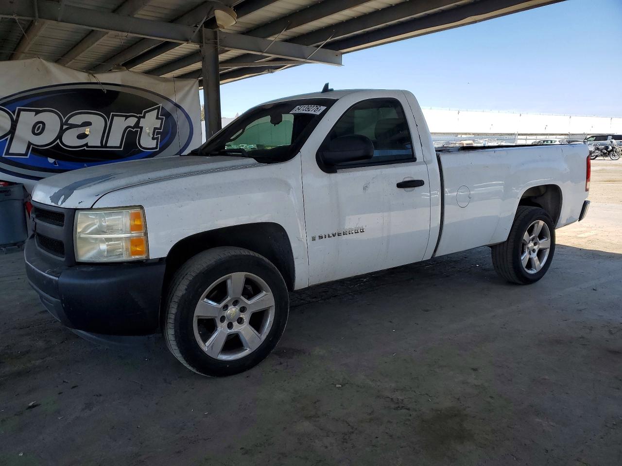 2007 Chevrolet Silverado C1500 Белый vin: 1GCEC14C77Z517325