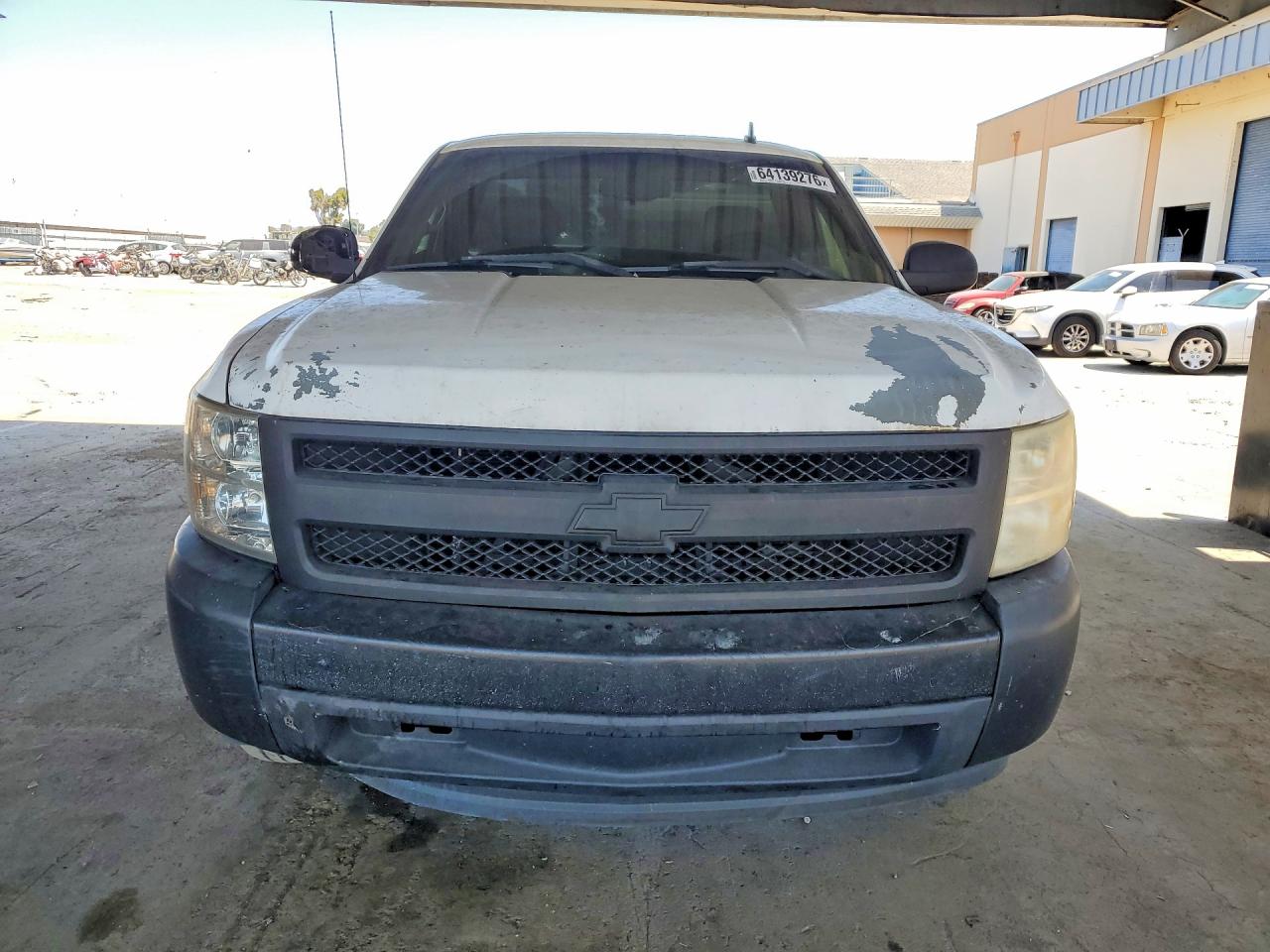 2007 Chevrolet Silverado C1500 White vin: 1GCEC14C77Z517325