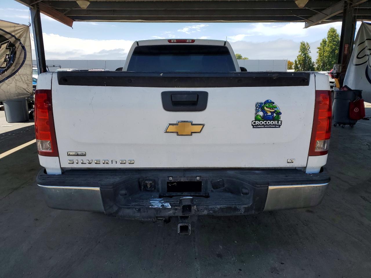 2007 Chevrolet Silverado C1500 White vin: 1GCEC14C77Z517325