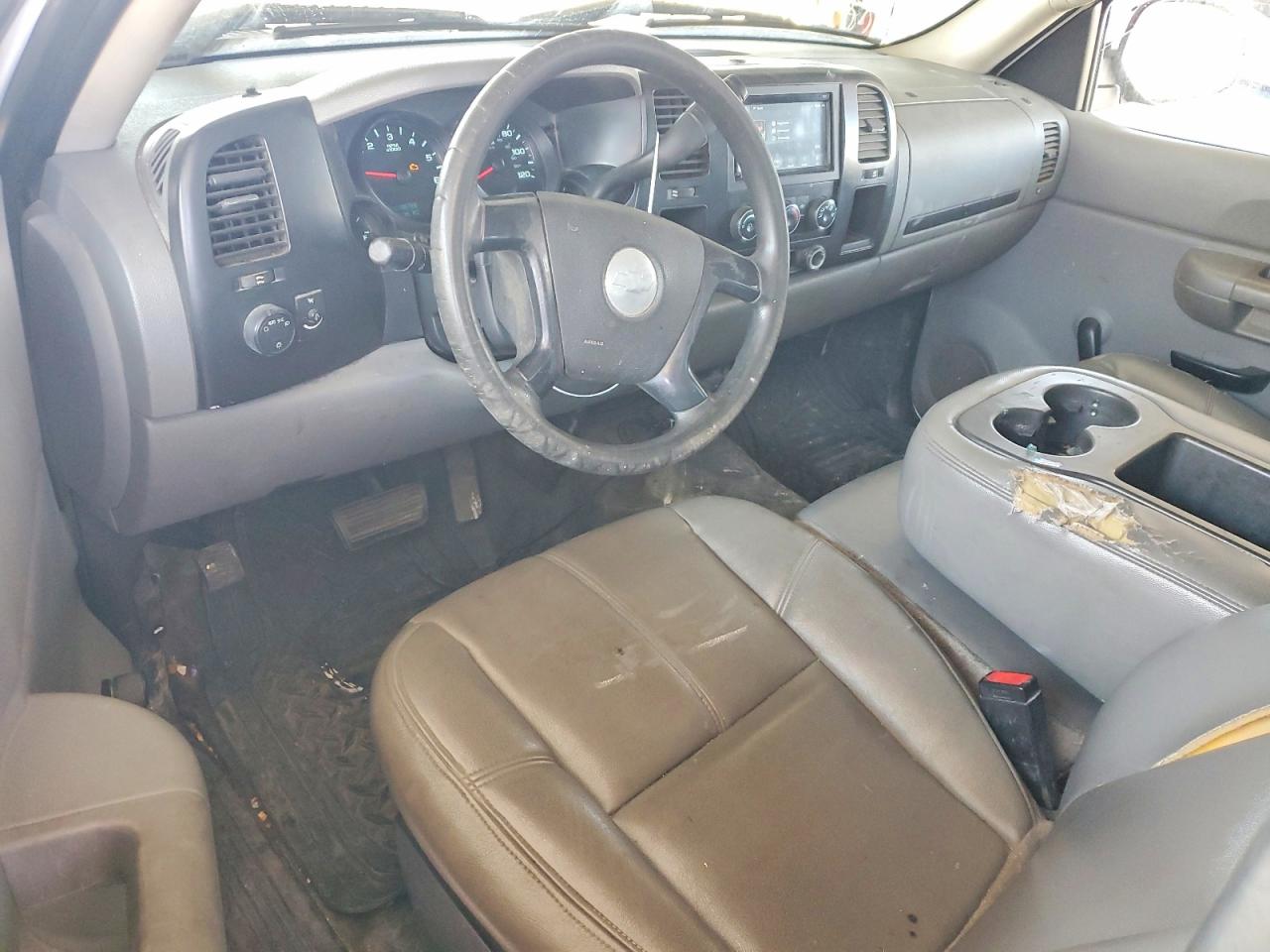 2007 Chevrolet Silverado C1500 White vin: 1GCEC14C77Z517325