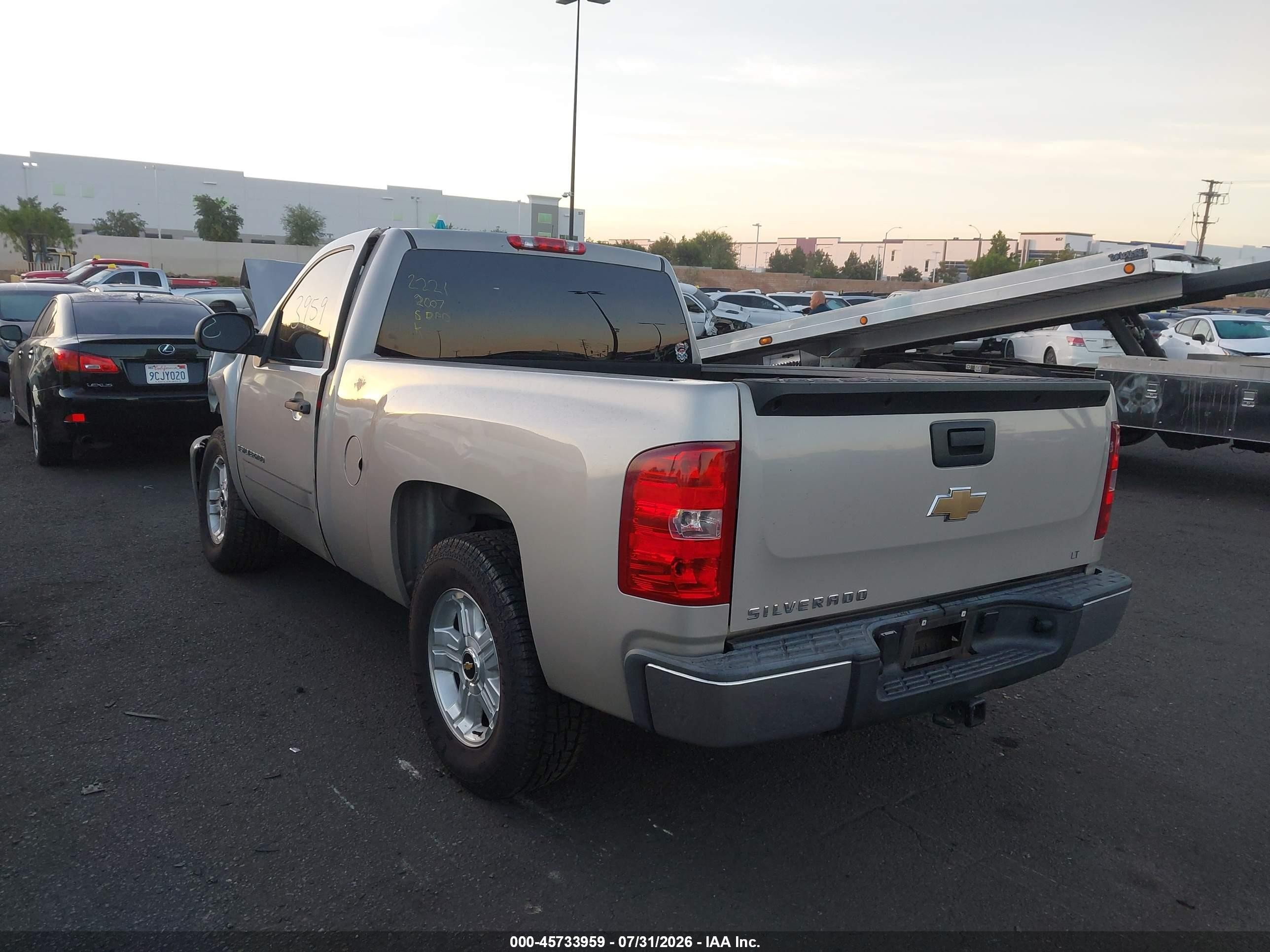2007 Chevrolet Silverado 1500 Lt1 Бежевый vin: 1GCEC14C77Z592221