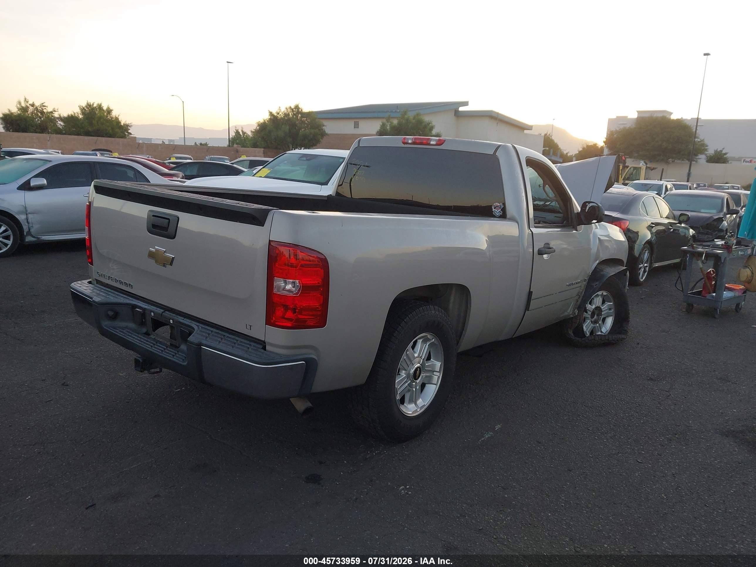 2007 Chevrolet Silverado 1500 Lt1 Бежевый vin: 1GCEC14C77Z592221