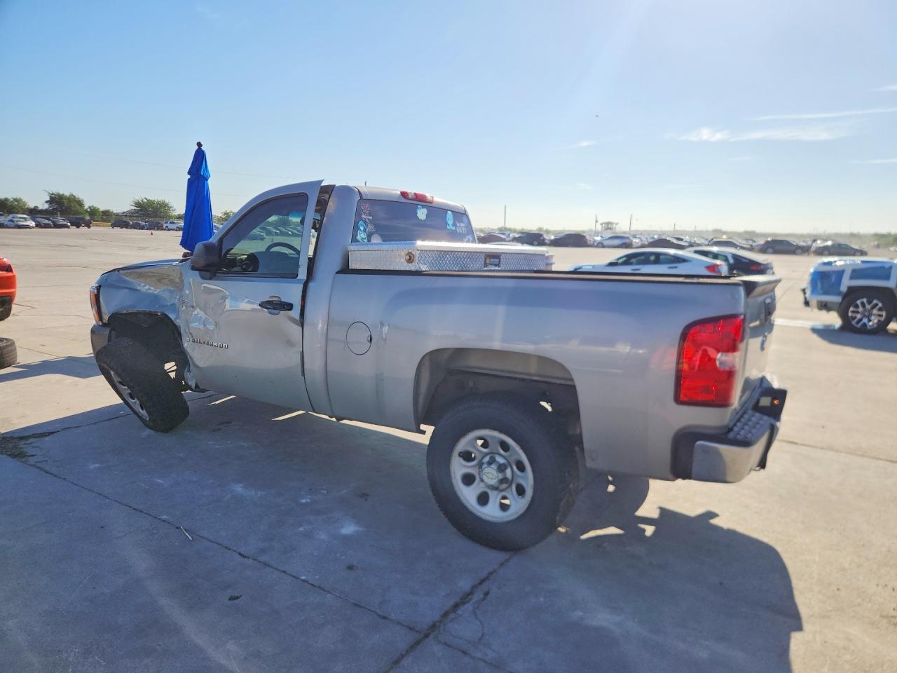2008 Chevrolet Silverado C1500 Gray vin: 1GCEC14C78Z169981