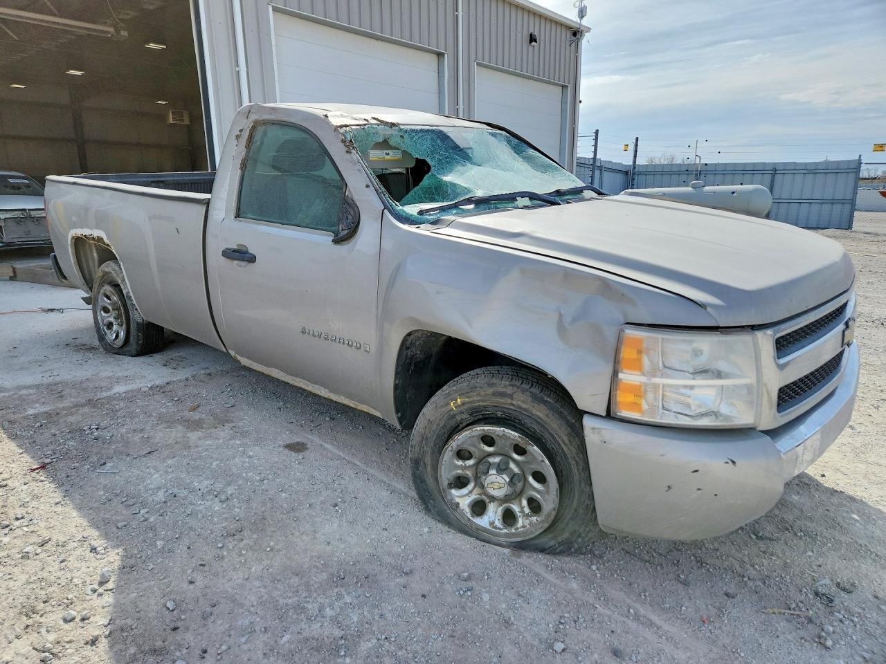 2008 Chevrolet Silverado C1500 Gray vin: 1GCEC14C78Z215700