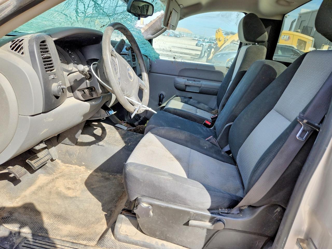 2008 Chevrolet Silverado C1500 Gray vin: 1GCEC14C78Z215700