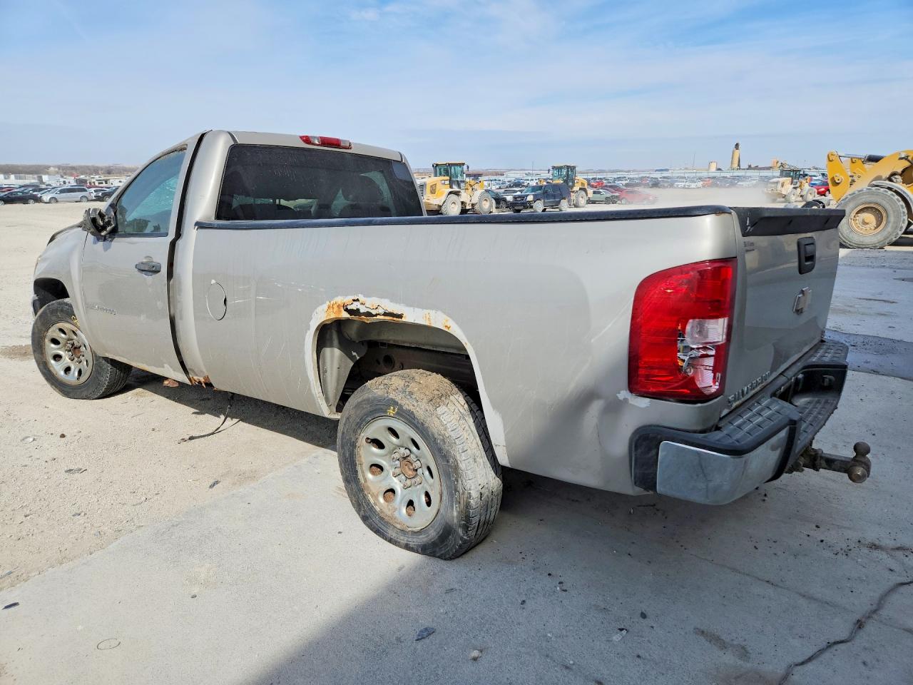 2008 Chevrolet Silverado C1500 Gray vin: 1GCEC14C78Z215700