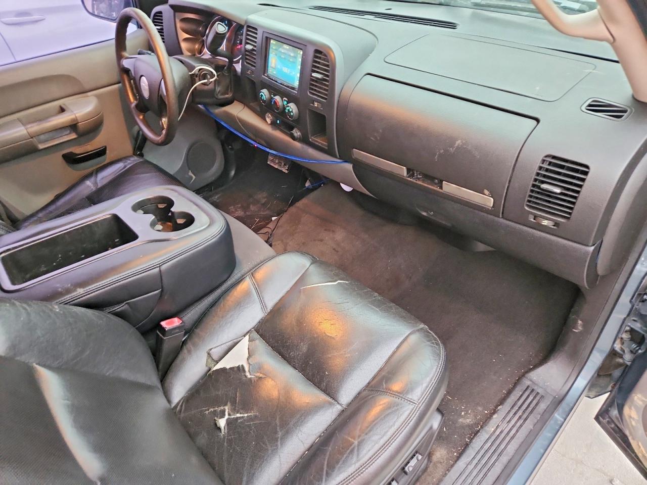 2007 Chevrolet Silverado C1500 Blue vin: 1GCEC14C87Z533100