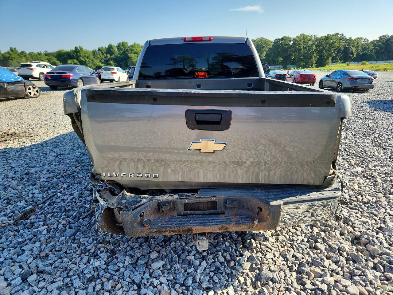 2007 Chevrolet Silverado C1500 Gray vin: 1GCEC14C87Z546042