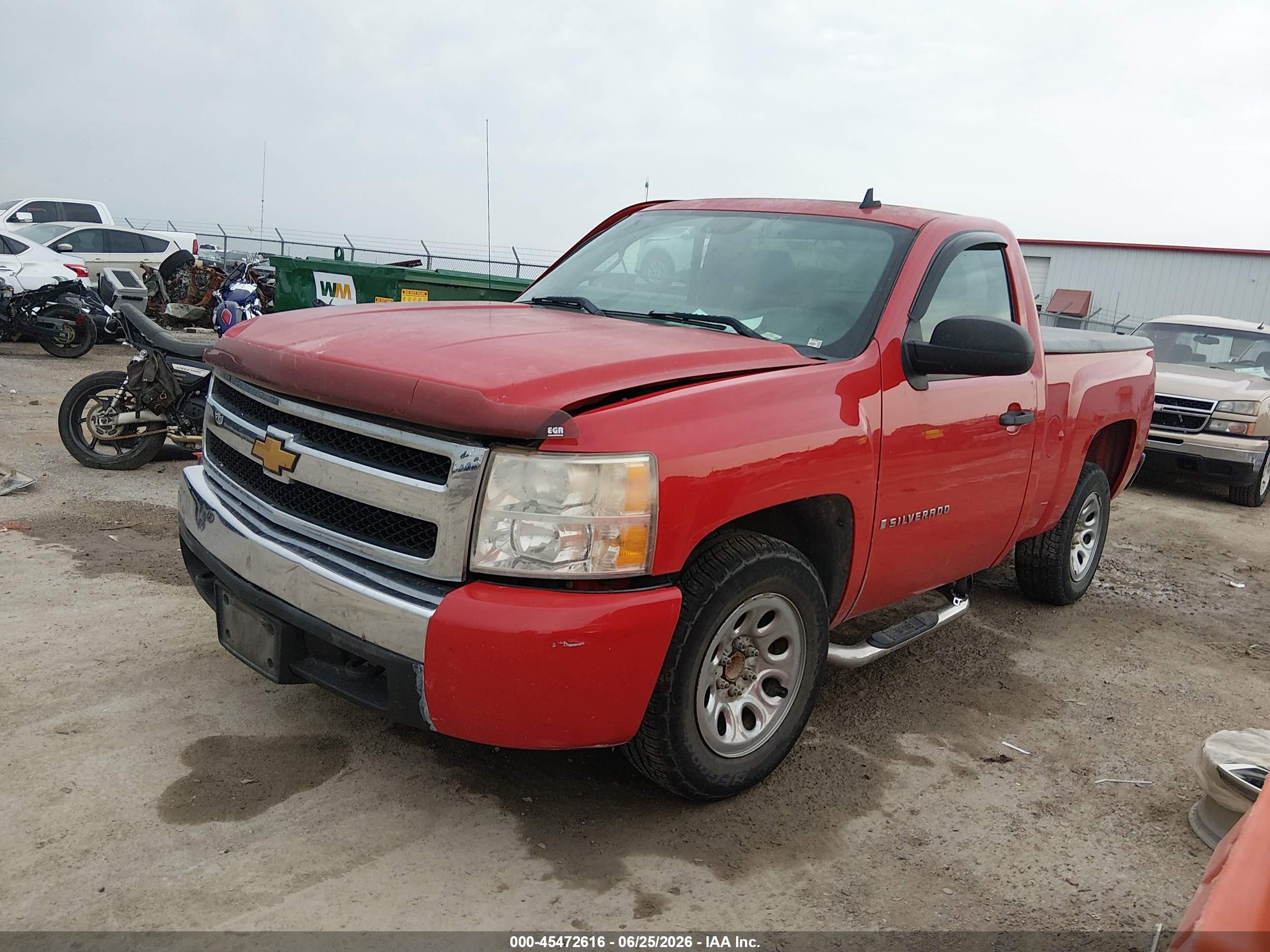 2007 Chevrolet Silverado 1500 Lt1 Red vin: 1GCEC14C87Z547398