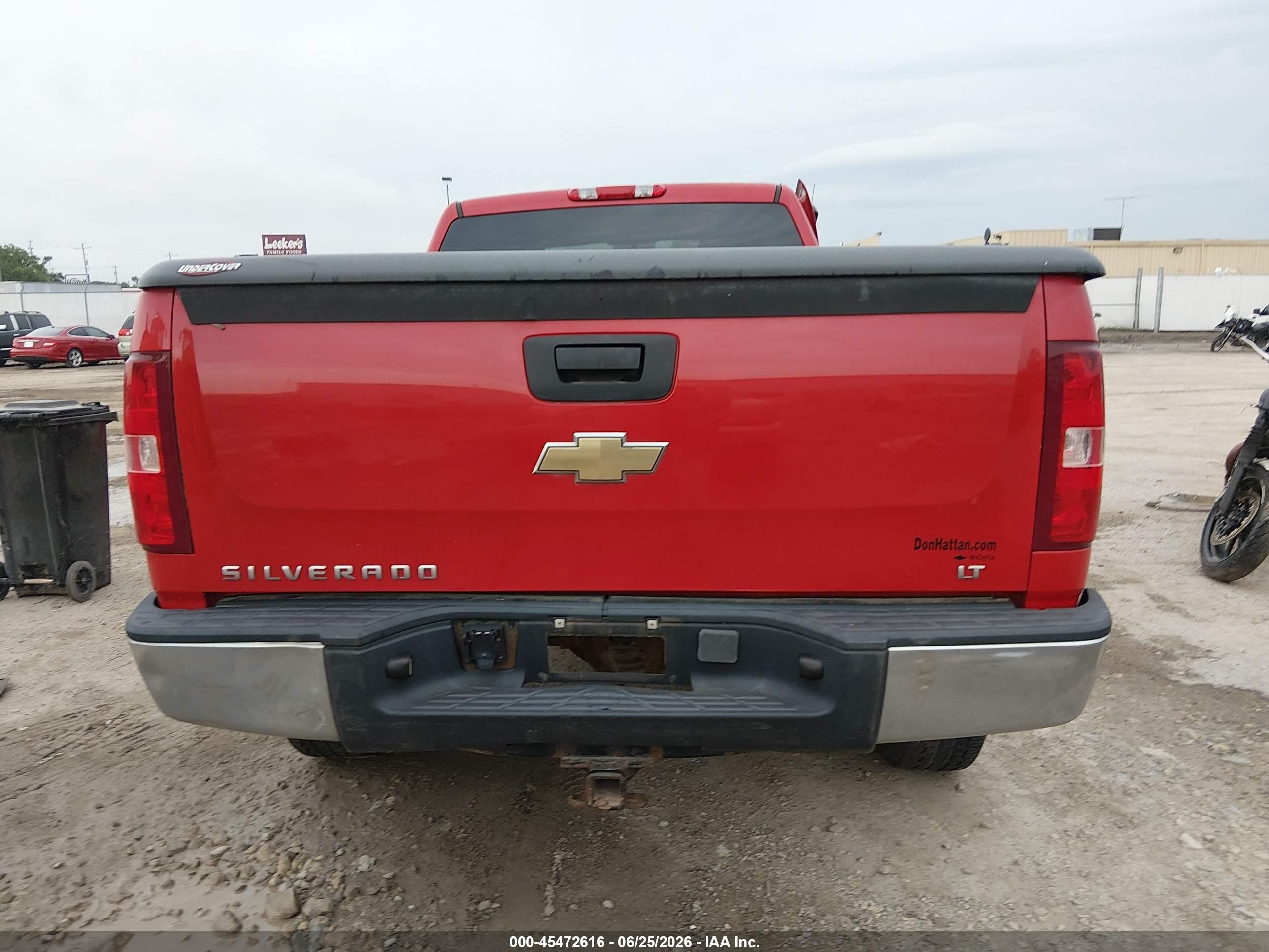 2007 Chevrolet Silverado 1500 Lt1 Red vin: 1GCEC14C87Z547398
