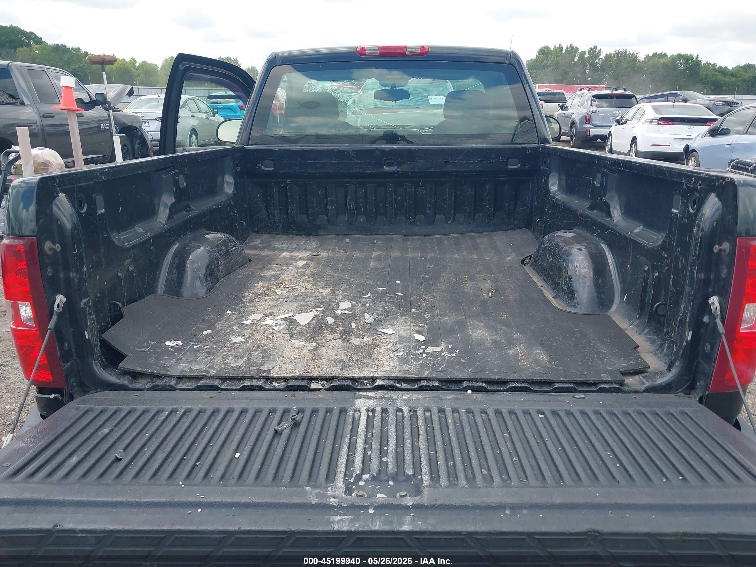2008 Chevrolet Silverado 1500 Work Truck Black vin: 1GCEC14C88Z211185