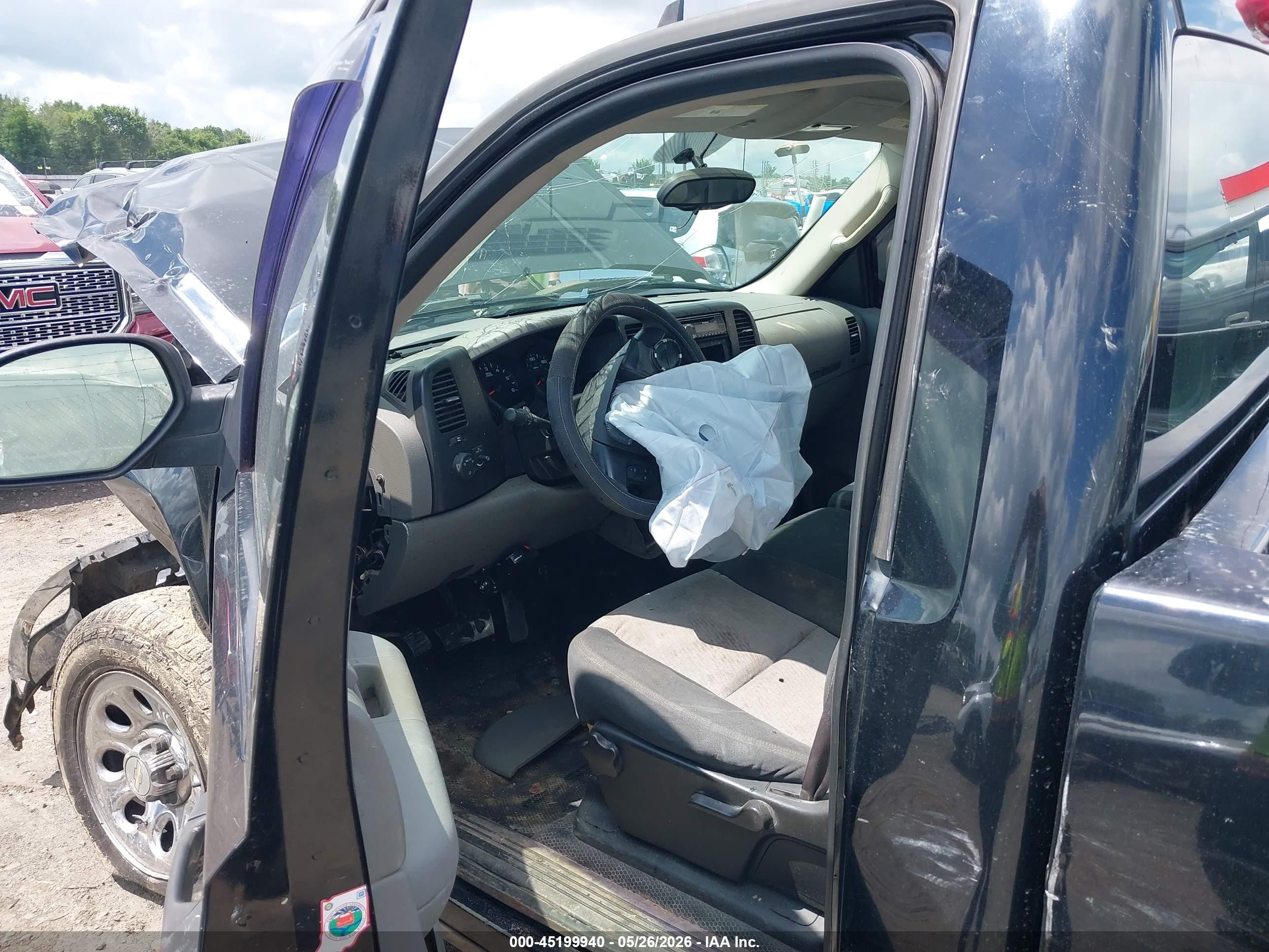 2008 Chevrolet Silverado 1500 Work Truck Black vin: 1GCEC14C88Z211185