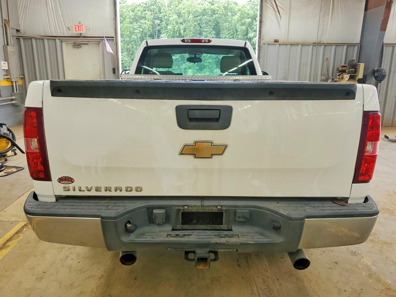 2007 Chevrolet Silverado Ls White vin: 1GCEC14C97Z555073