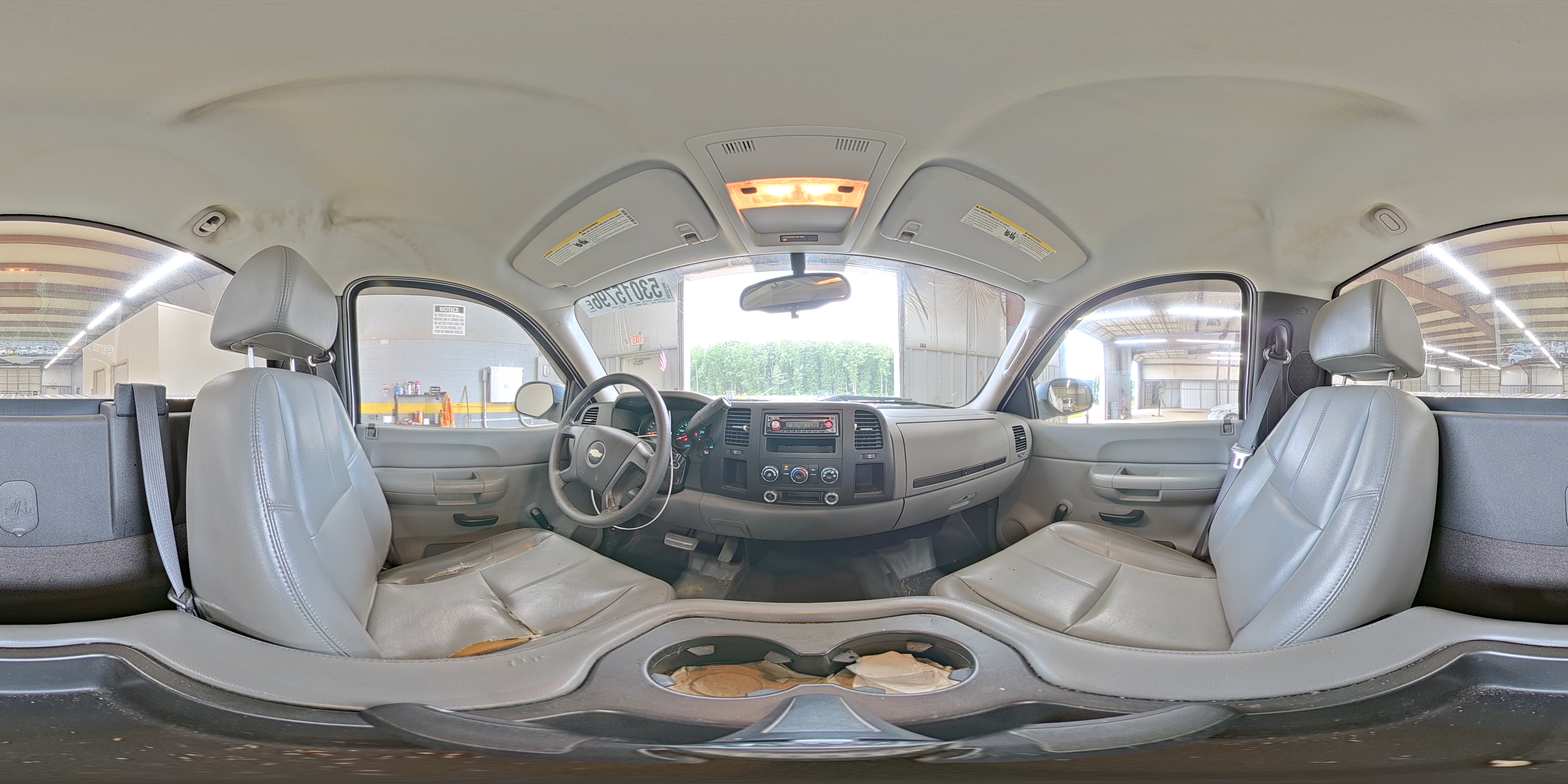 2007 Chevrolet Silverado Ls White vin: 1GCEC14C97Z555073