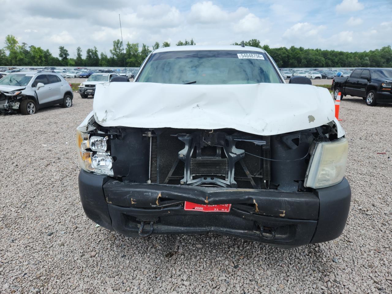 2008 Chevrolet Silverado C1500 Белый vin: 1GCEC14C98Z317015