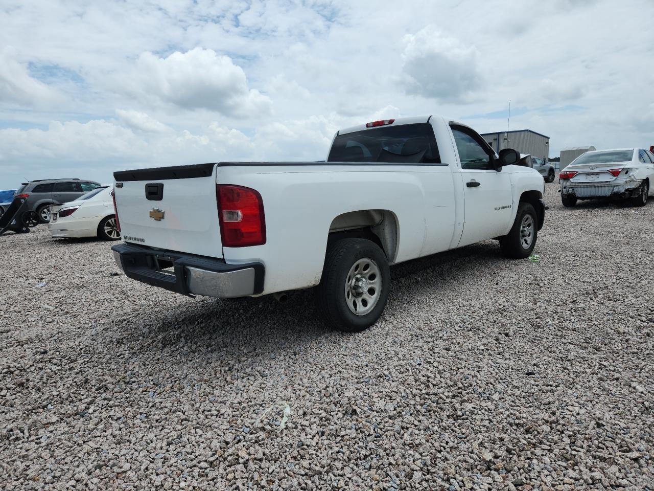 2008 Chevrolet Silverado C1500 Белый vin: 1GCEC14C98Z317015