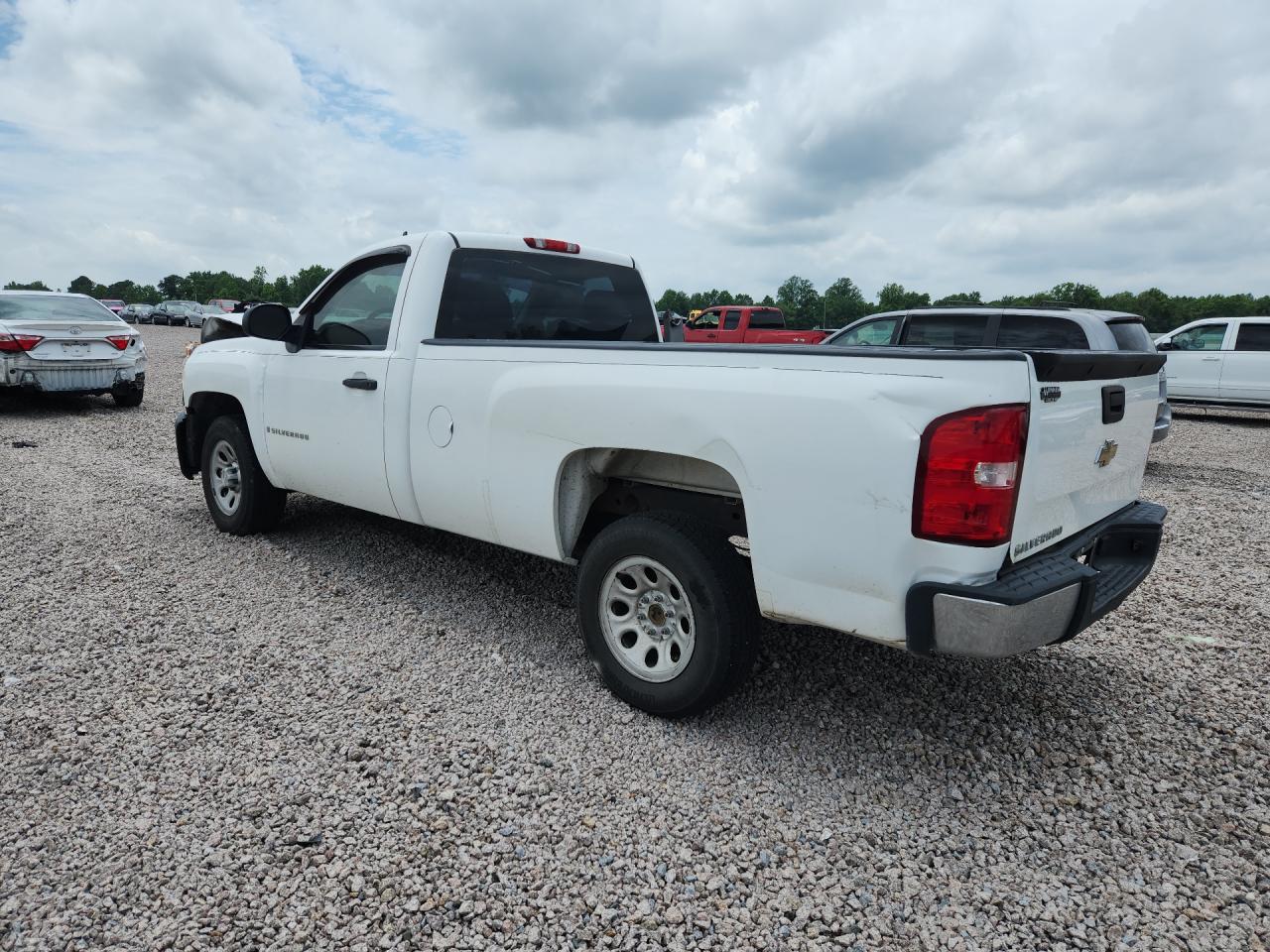 2008 Chevrolet Silverado C1500 Белый vin: 1GCEC14C98Z317015
