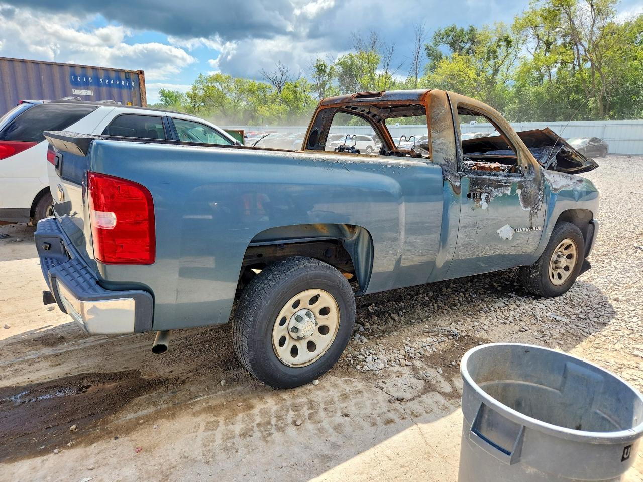 2007 Chevrolet Silverado C1500 Burn vin: 1GCEC14CX7Z578295