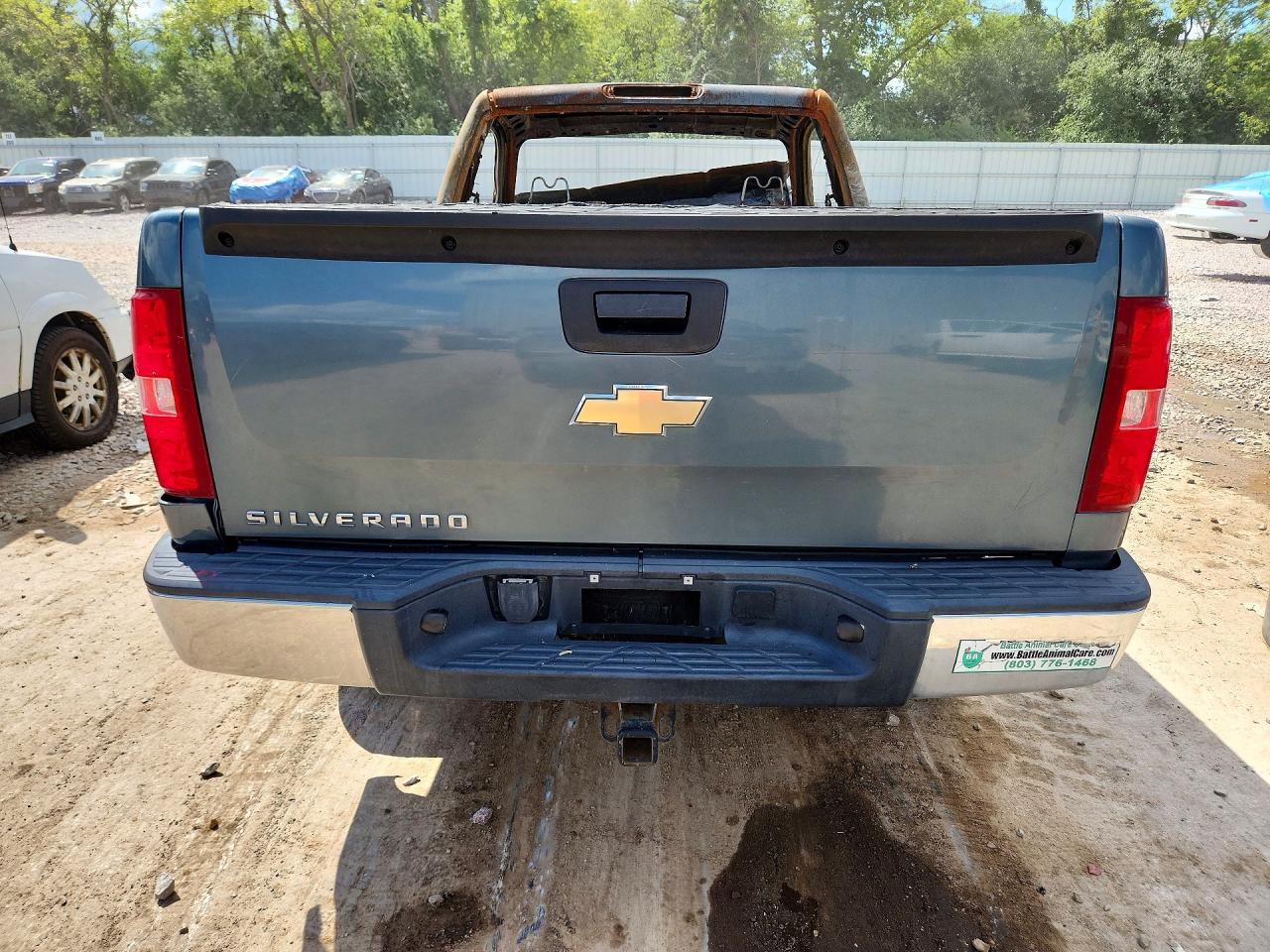 2007 Chevrolet Silverado C1500 Burn vin: 1GCEC14CX7Z578295