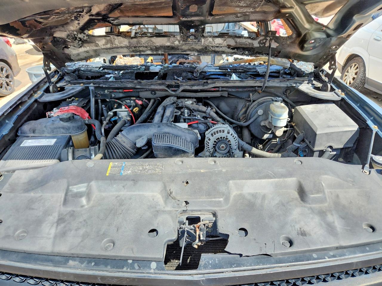 2007 Chevrolet Silverado C1500 Burn vin: 1GCEC14CX7Z578295