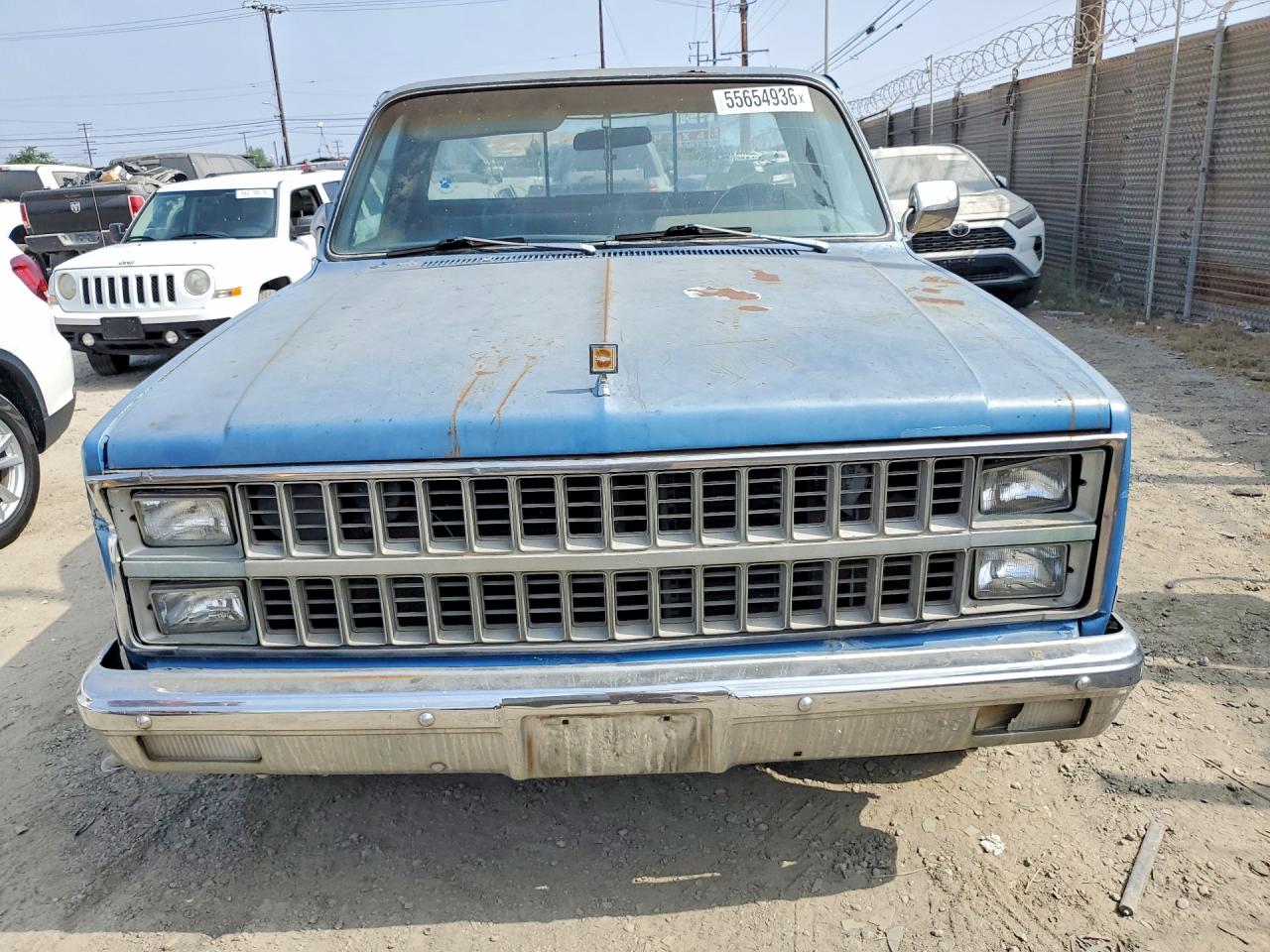 1982 Chevrolet C10 Синий vin: 1GCEC14F9CF342162